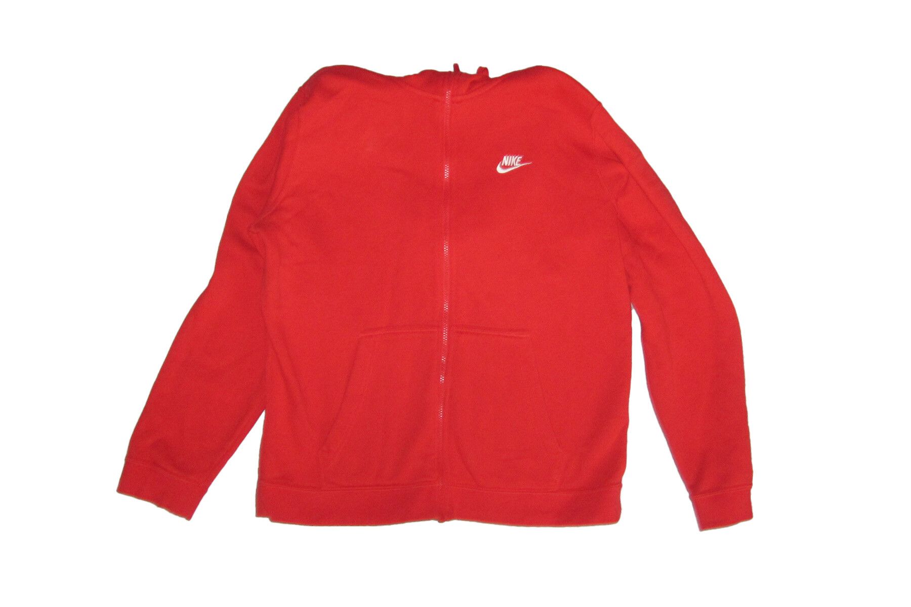 Nike Red Nike Zip Up Hoodie Size US L / EU 52-54 / 3 - 1 Preview