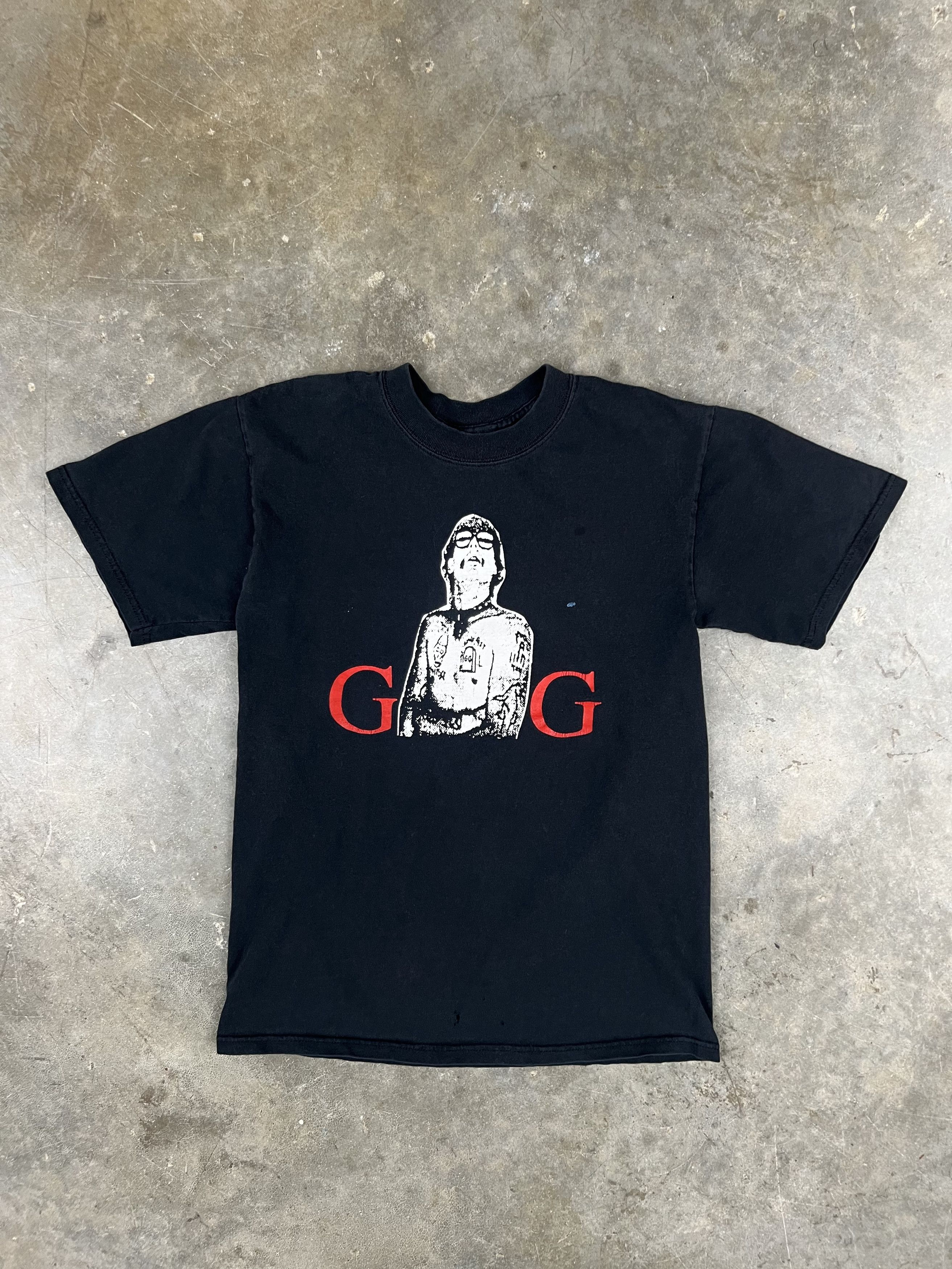 Vintage 90s G.G Allin Portrait Tee 🧊❄️🥣, image size:2625x3500