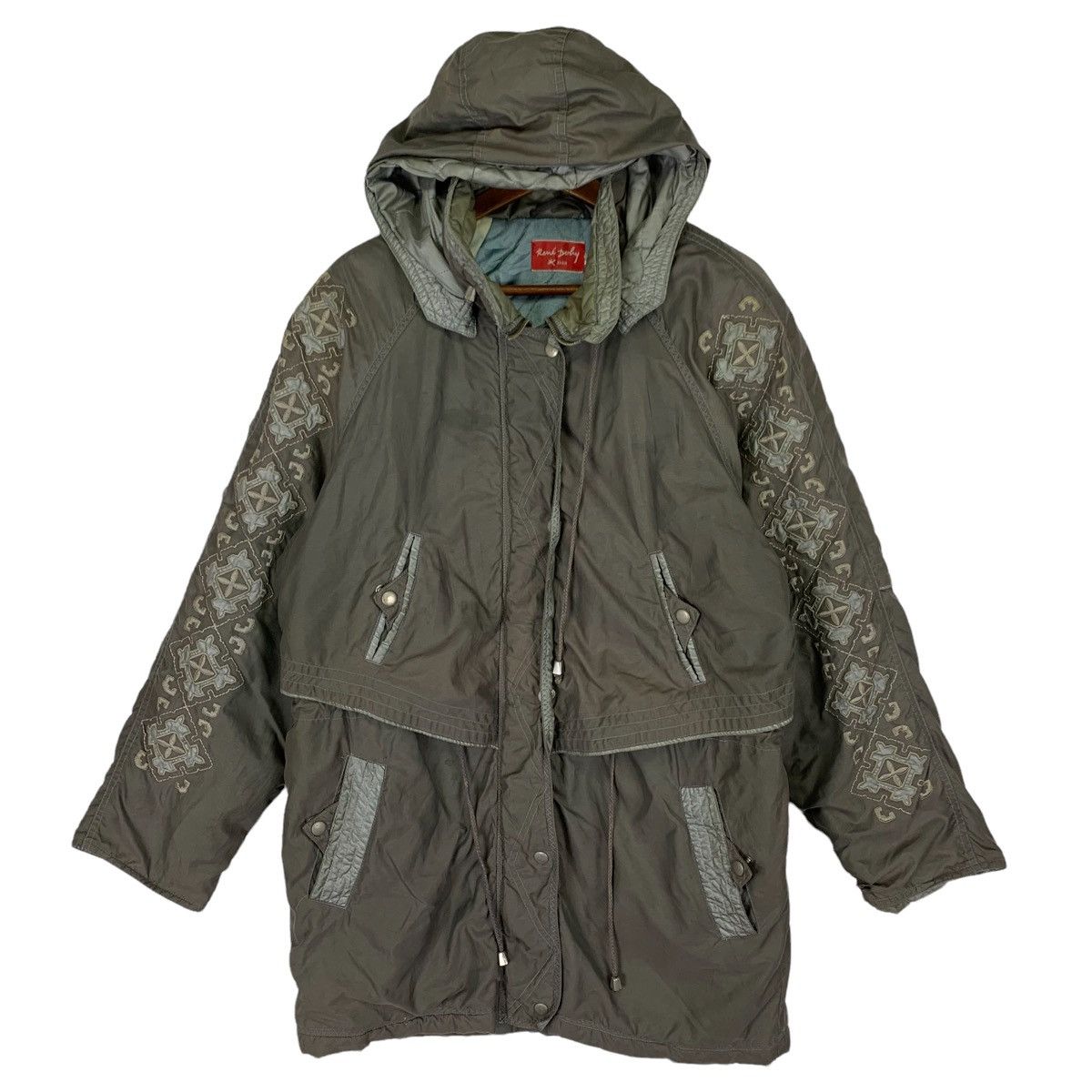 Japanese Brand Vintage 90s Rene Derhy Paris Hooded windbreaker Jacket Size US M / EU 48-50 / 2 - 1 Thumbnail