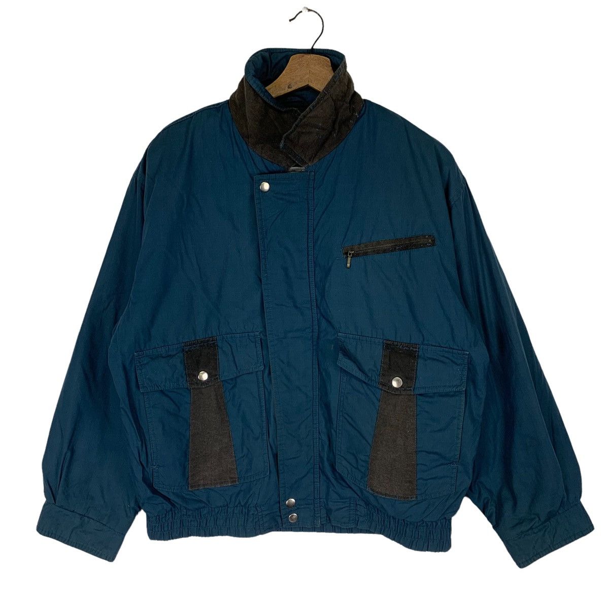 Other Vintage 90s Marquis Style Zipper Jacket Size US L / EU 52-54 / 3 - 1 Thumbnail