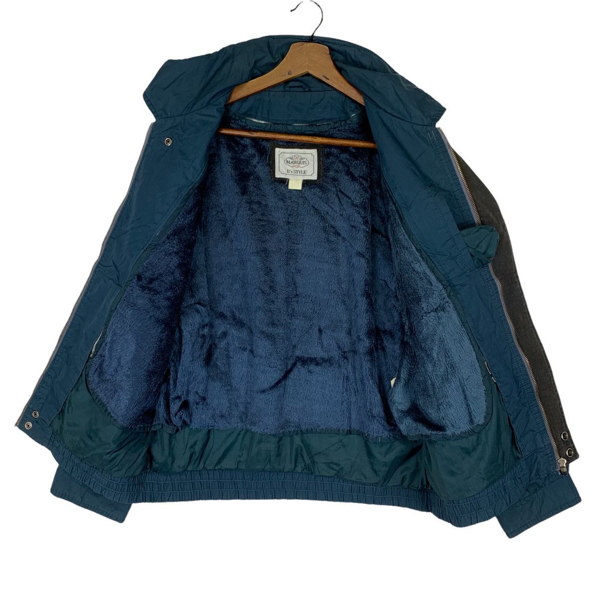 Other Vintage 90s Marquis Style Zipper Jacket Size US L / EU 52-54 / 3 - 5 Thumbnail