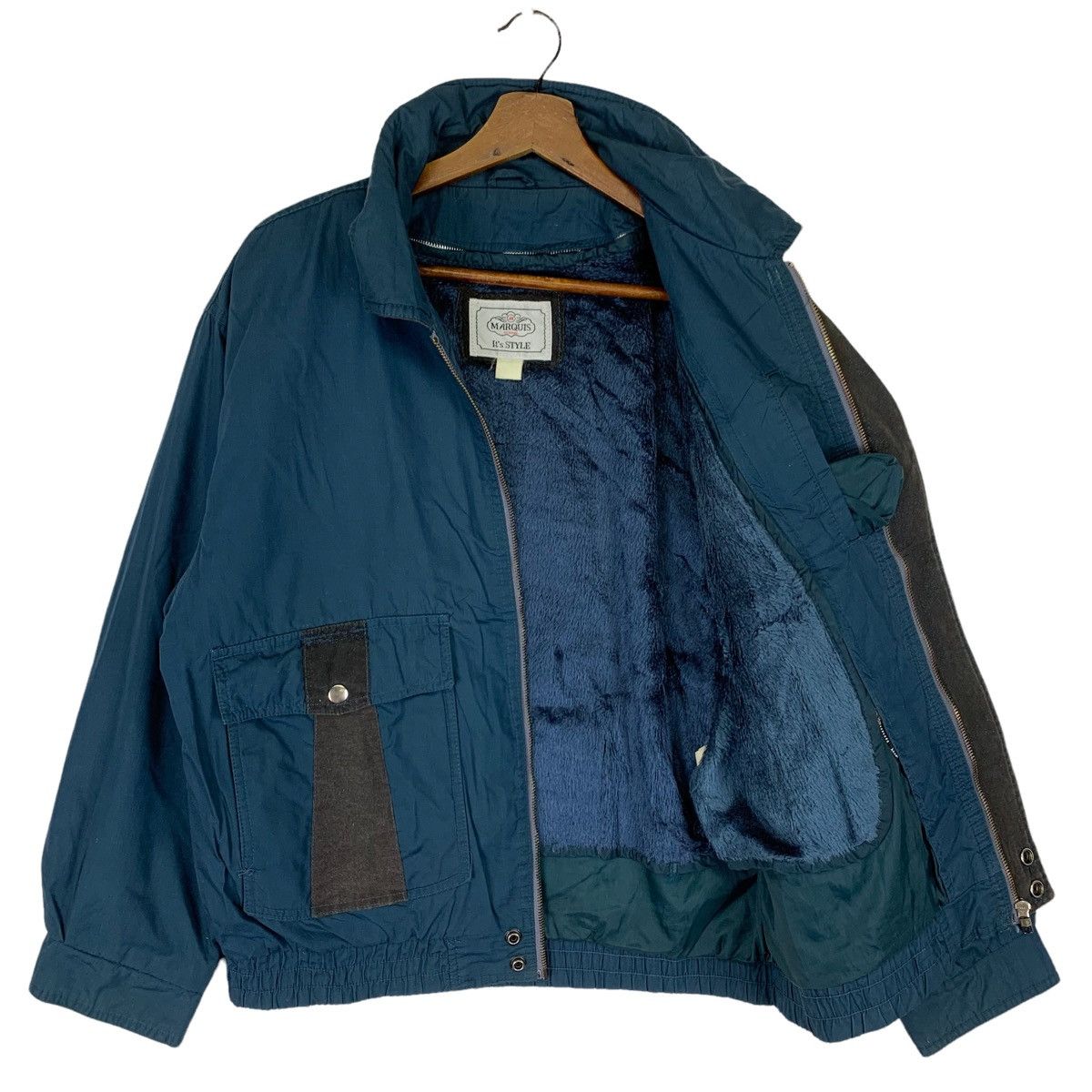Other Vintage 90s Marquis Style Zipper Jacket Size US L / EU 52-54 / 3 - 4 Thumbnail