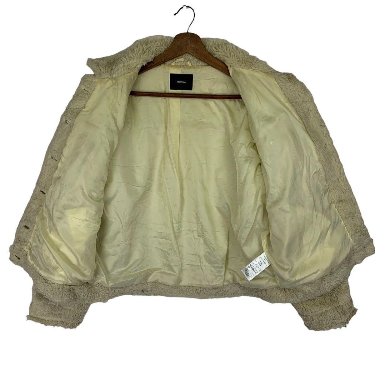 Japanese Brand Vintage Murua Sherpa Wool Button Jacket Size US S / EU 44-46 / 1 - 5 Thumbnail