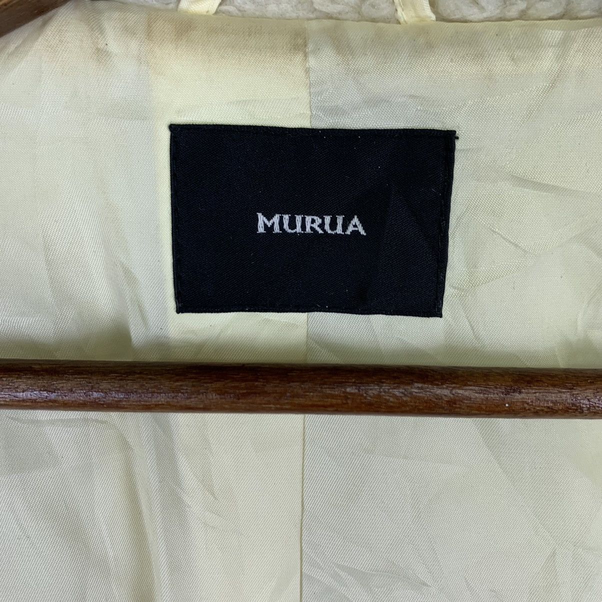 Japanese Brand Vintage Murua Sherpa Wool Button Jacket Size US S / EU 44-46 / 1 - 7 Thumbnail