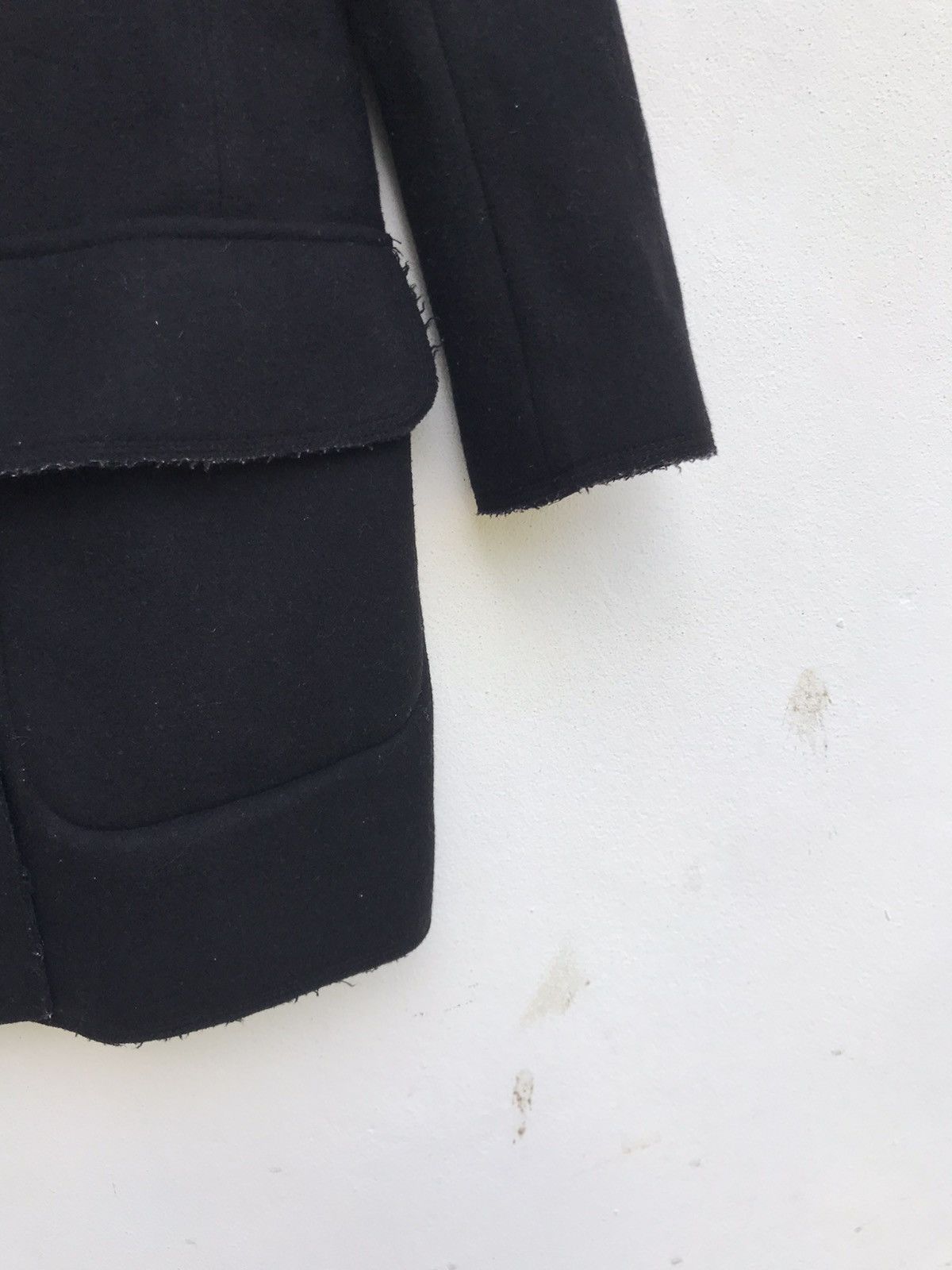 Jil Sander × Uniqlo Distressed Jil Sander X Uniqlo Laine Wool Women Coat Size M / US 6-8 / IT 42-44 - 4 Thumbnail