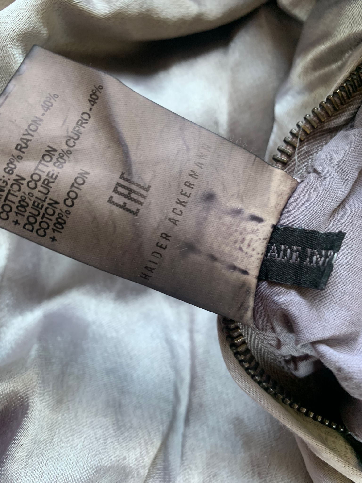 Haider Ackermann Gathered Bomber Perth Size US L / EU 52-54 / 3 - 11 Thumbnail