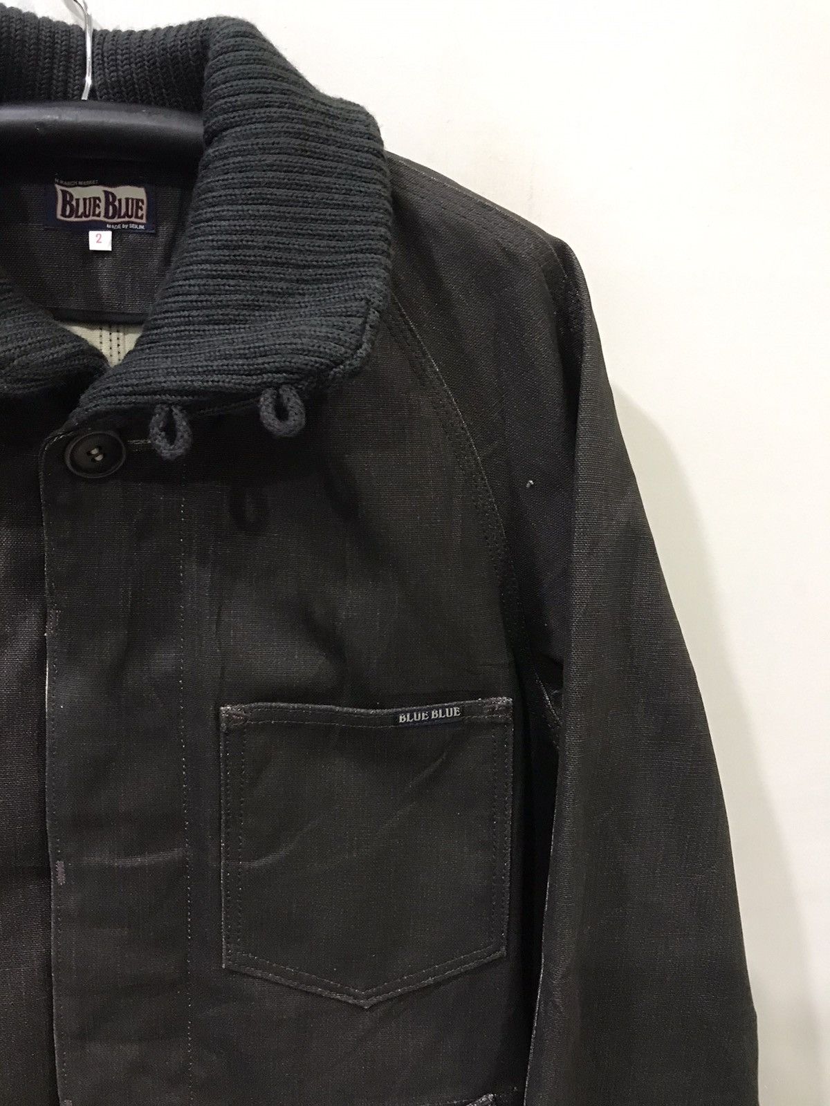 Blue Blue Japan BLUE BLUE Japan Stylish Denim Workwear Overcoat Size US M / EU 48-50 / 2 - 5 Thumbnail