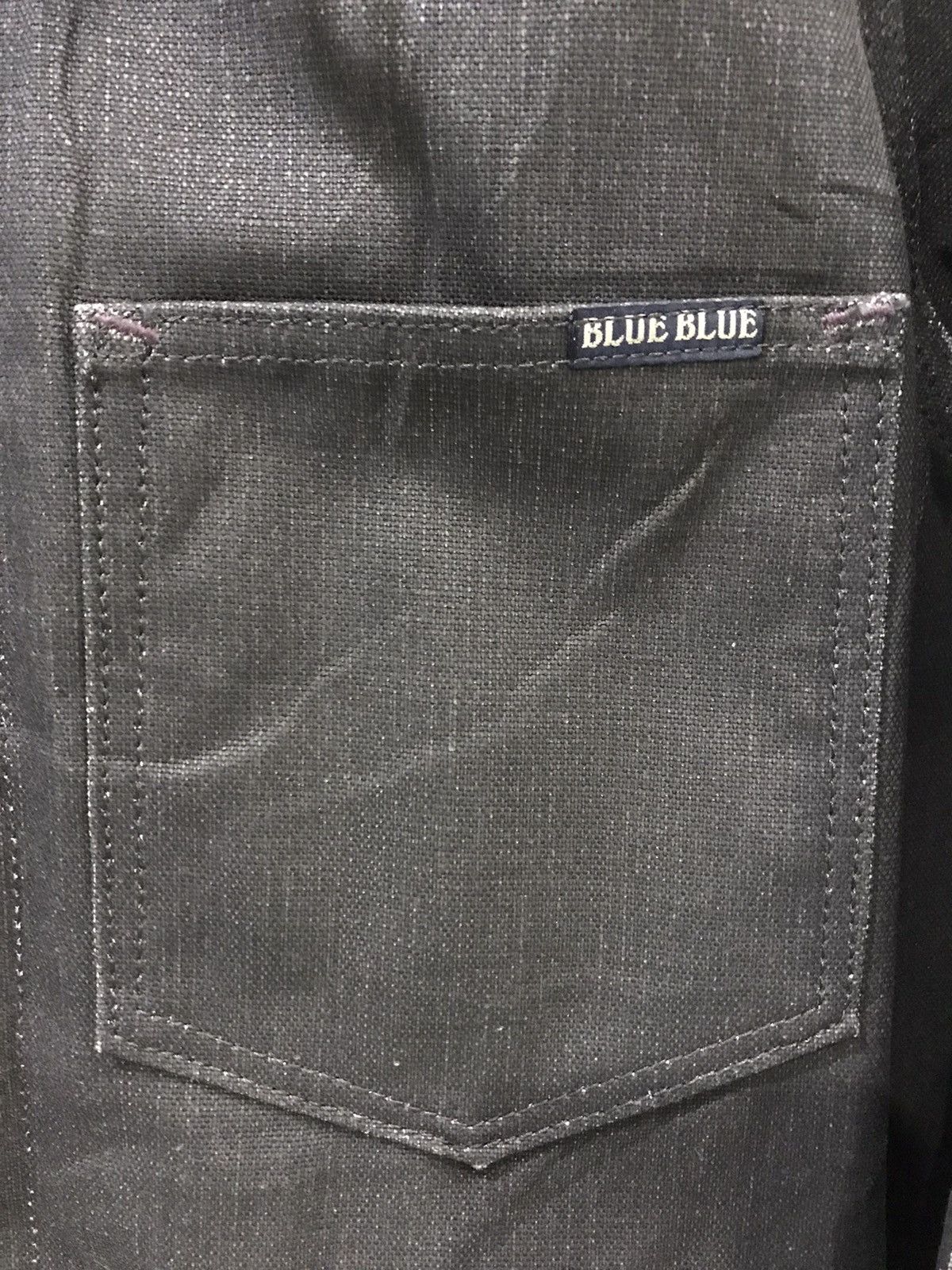 Blue Blue Japan BLUE BLUE Japan Stylish Denim Workwear Overcoat Size US M / EU 48-50 / 2 - 9 Thumbnail