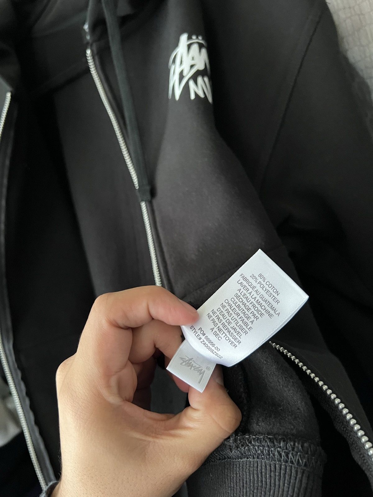 トップス stussy sport ZIP HOODIE 24ss (M) STUSSY ステューシー STOCK DSM N.Y. ジップアップ パーカー