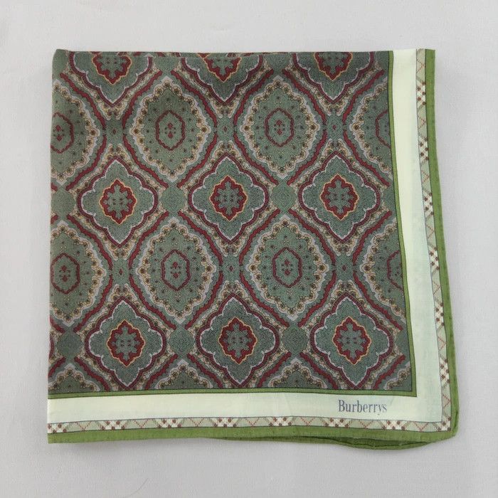Burberry × Vintage Burberry Handkerchief/ Neckerchief/ Bandana - 3F2150 Size ONE SIZE - 3 Thumbnail
