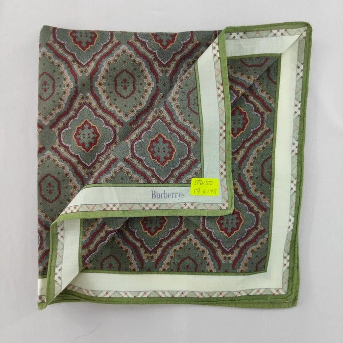 Burberry × Vintage Burberry Handkerchief/ Neckerchief/ Bandana - 3F2150 Size ONE SIZE - 2 Thumbnail