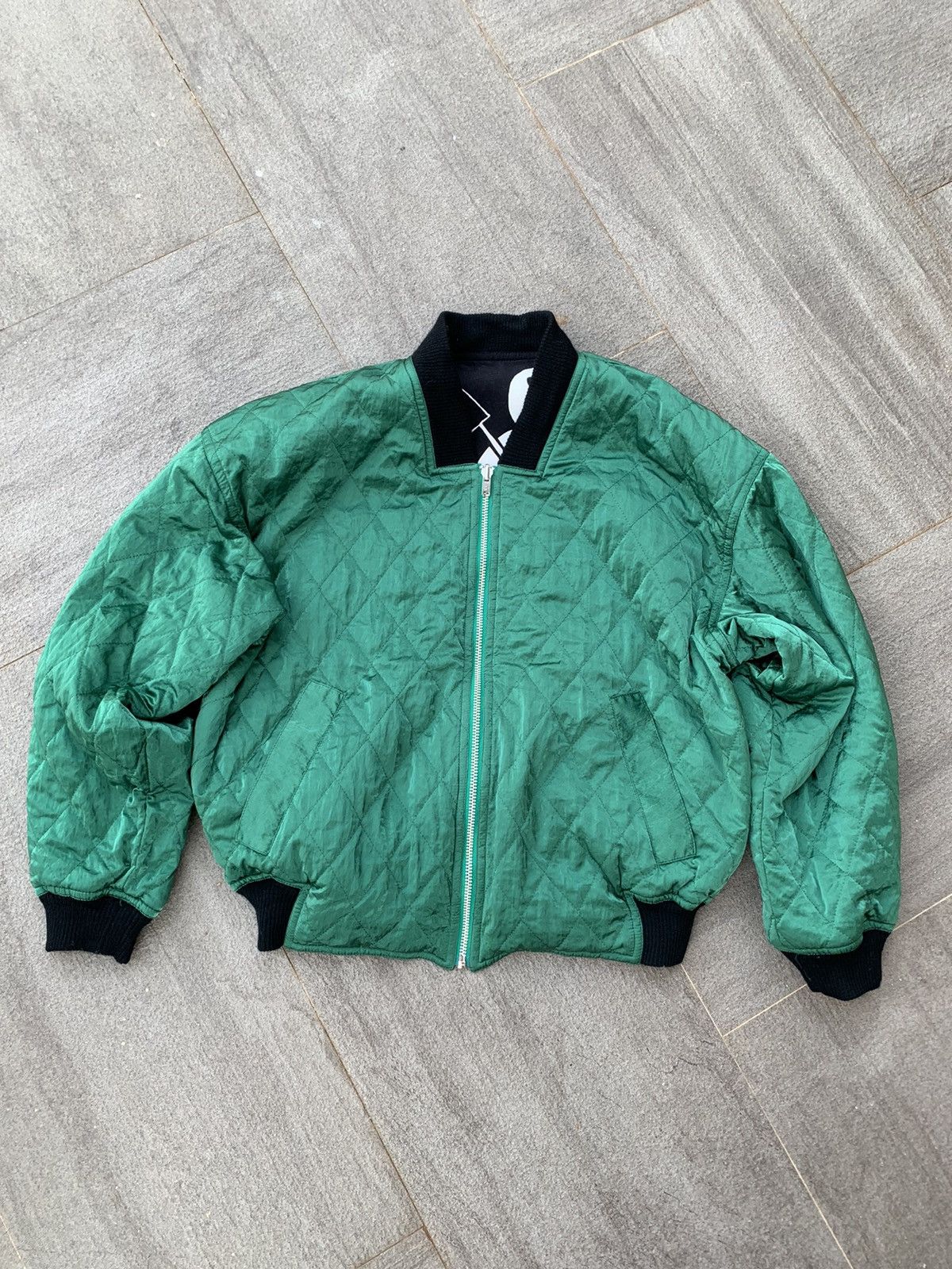 Japanese Brand × Vintage Vintage Full Print Olaf Reversible Bomber Jacket Size US M / EU 48-50 / 2 - 4 Thumbnail