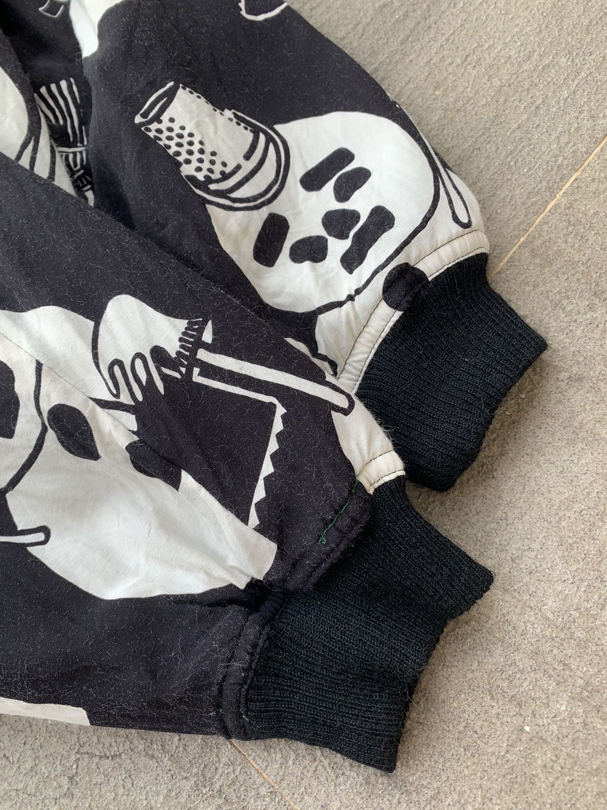 Japanese Brand × Vintage Vintage Full Print Olaf Reversible Bomber Jacket Size US M / EU 48-50 / 2 - 3 Thumbnail