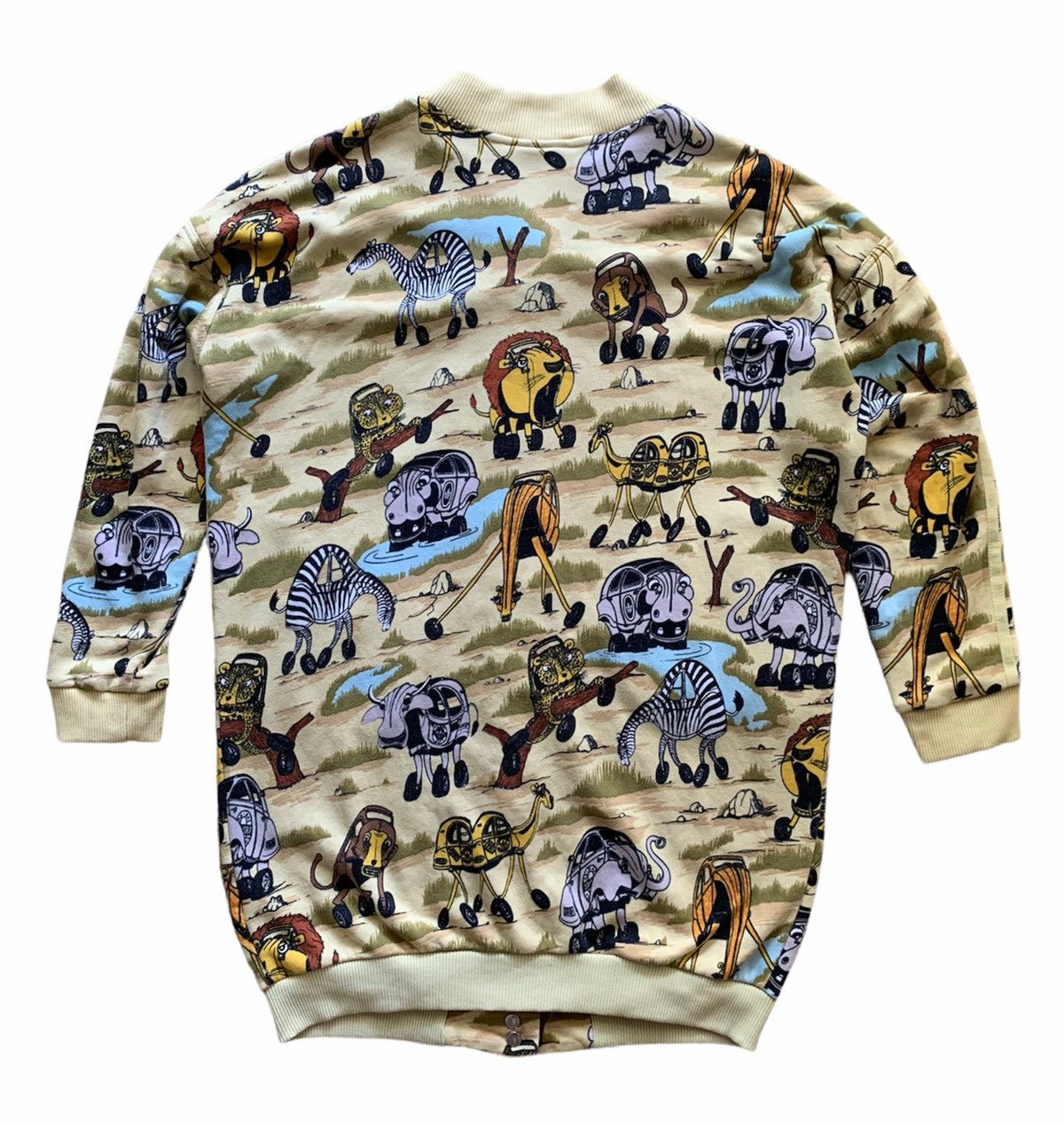 Adidas × Jeremy Scott 🔥 Jeremy Scott x Adidas Safari Varsity Jacket/Dress Jacket Size US M / EU 48-50 / 2 - 3 Thumbnail