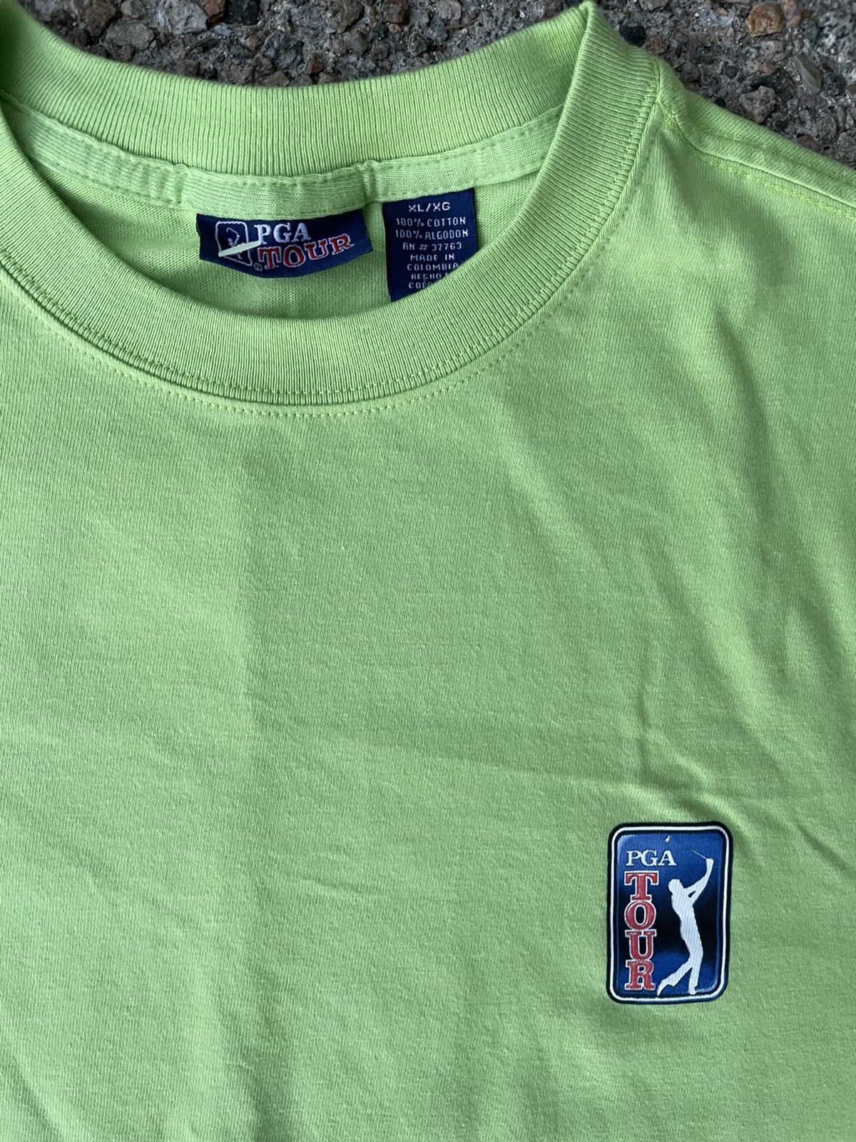 PGA Tour Vintage PGA TOUR GOLF promo t shirt tiger woods logo mullet Size US XL / EU 56 / 4 - 2 Thumbnail