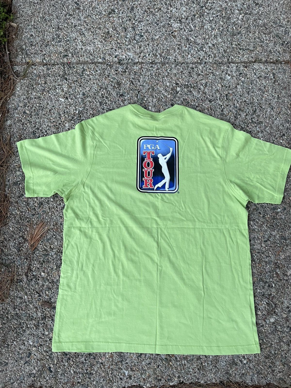 PGA Tour Vintage PGA TOUR GOLF promo t shirt tiger woods logo mullet Size US XL / EU 56 / 4 - 4 Thumbnail