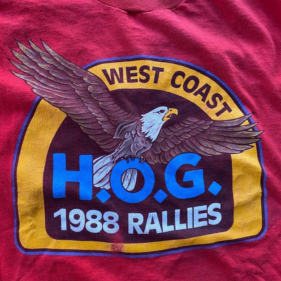 Fruit Of The Loom × Harley Davidson × Vintage Vintage 1988 Harley Davidson H.O.G. T-shirt XL FOTL Size US XL / EU 56 / 4 - 2 Thumbnail