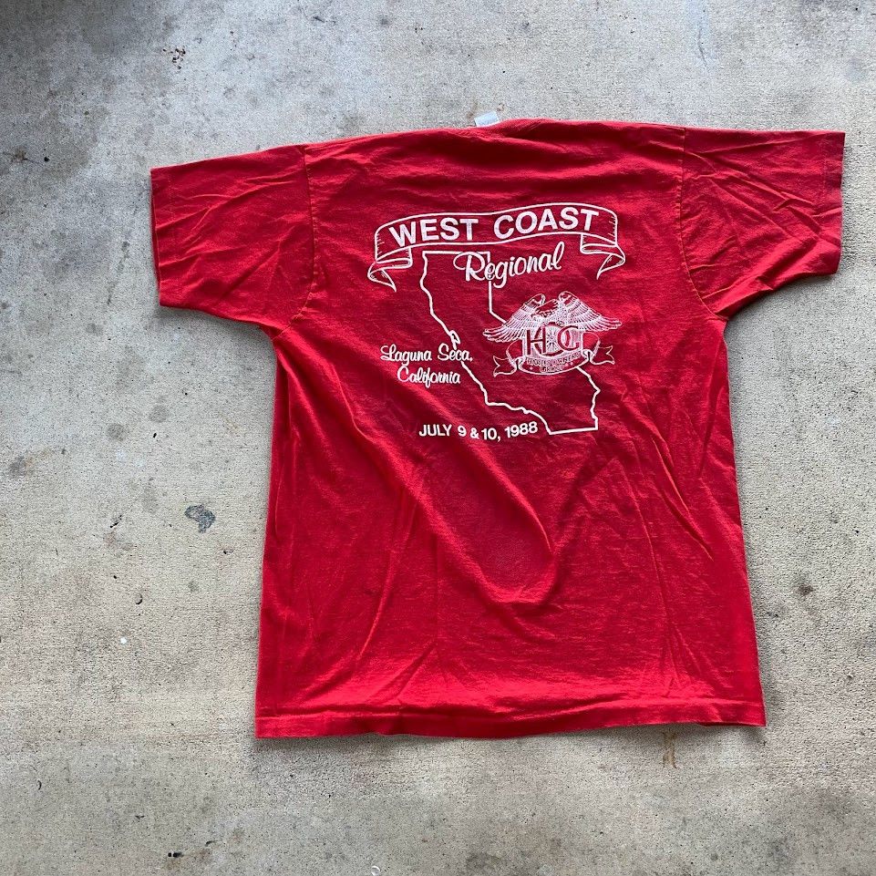 Fruit Of The Loom × Harley Davidson × Vintage Vintage 1988 Harley Davidson H.O.G. T-shirt XL FOTL Size US XL / EU 56 / 4 - 5 Thumbnail