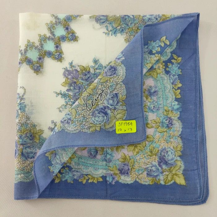 Kenzo × Vintage Handkerchief/ Bandana - 3F1984 Size ONE SIZE - 2 Thumbnail