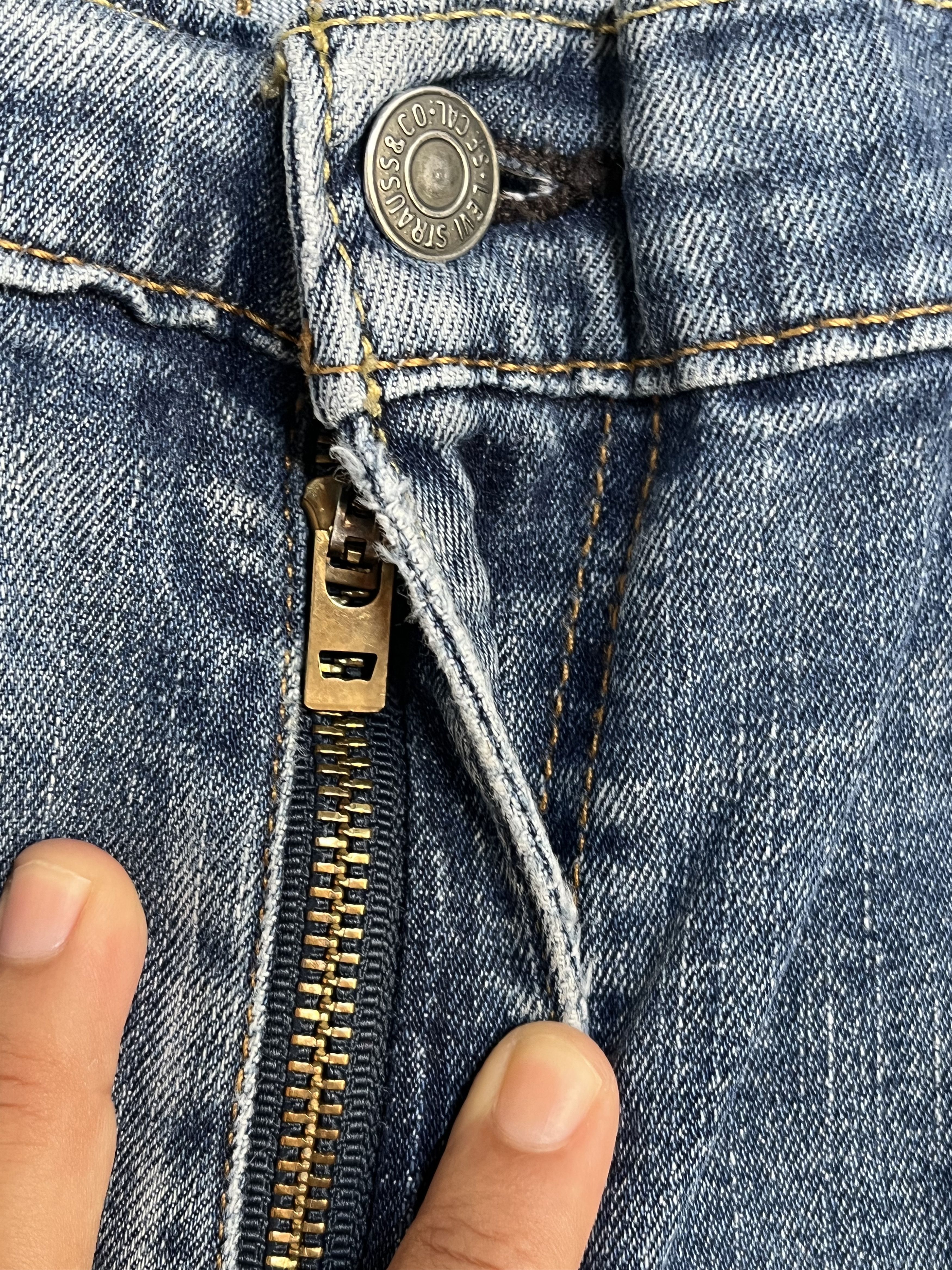 Levi's × Vintage Vintage Levis 559 Distressed Denim Jeans L279 Size US 36 / EU 52 - 8 Thumbnail