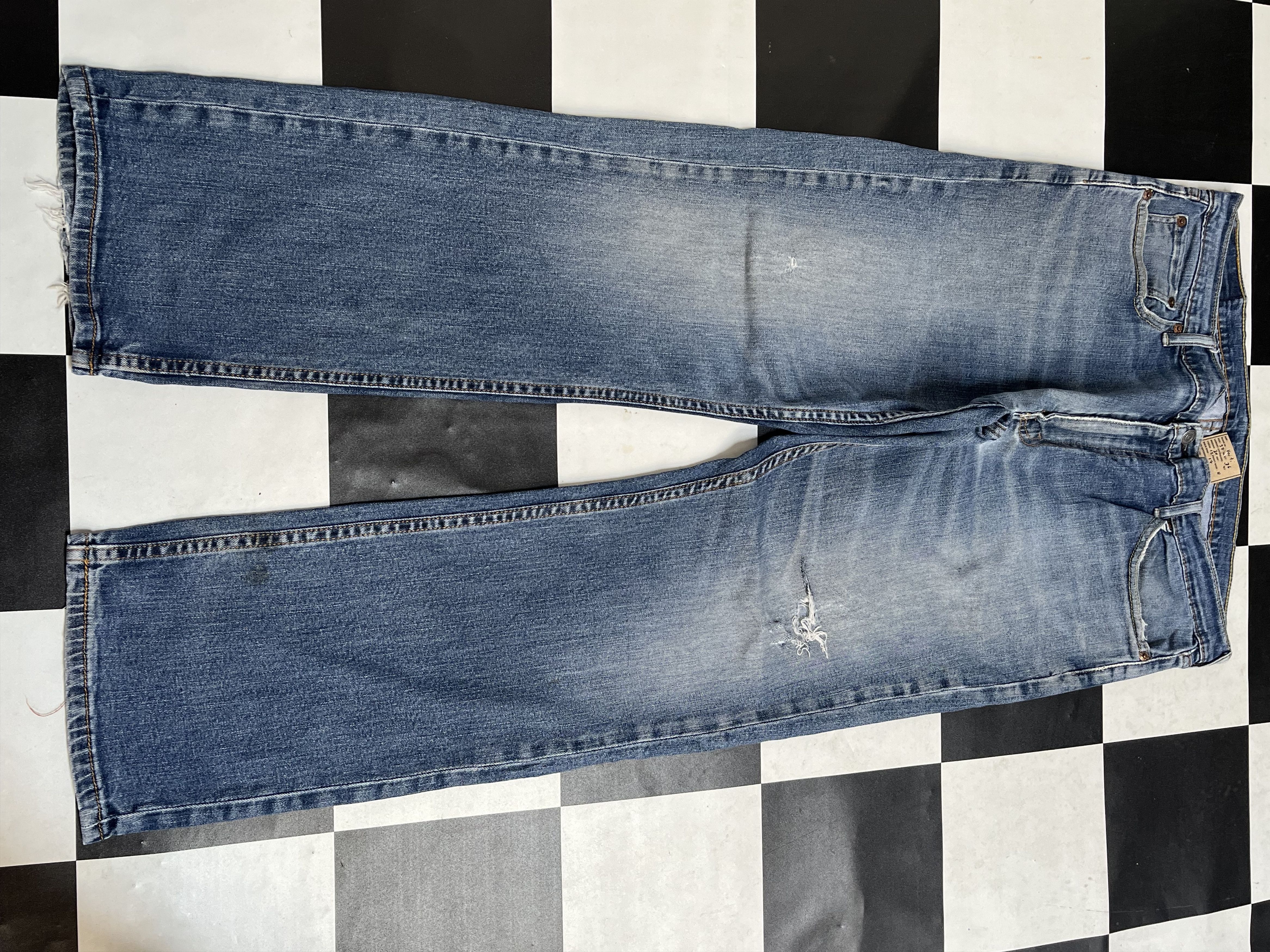 Levi's × Vintage Vintage Levis 559 Distressed Denim Jeans L279 Size US 36 / EU 52 - 1 Thumbnail