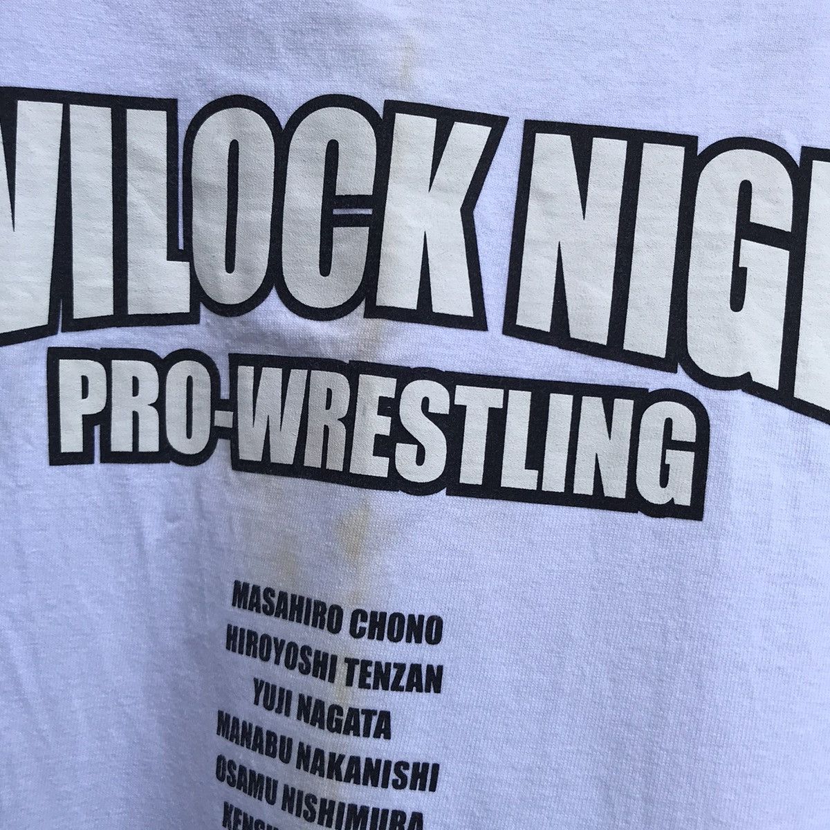 Devilock DEVILOCK x pro wrestling japan tee Size US M / EU 48-50 / 2 - 8 Thumbnail