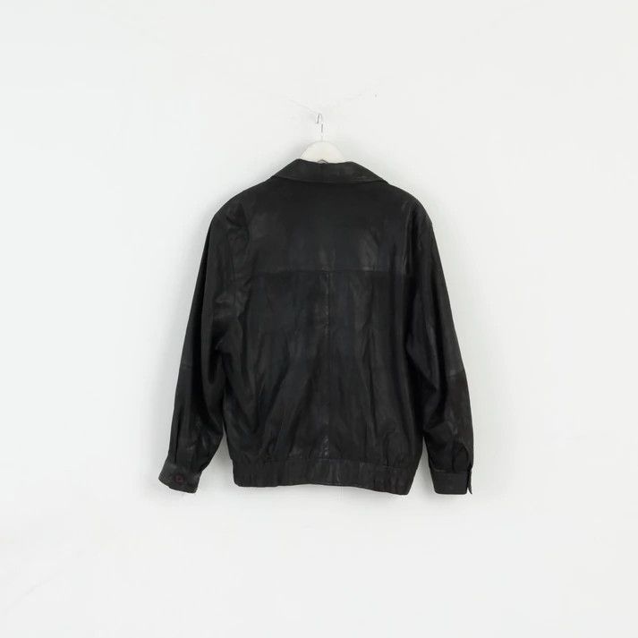 Vintage Leather Clothes By R&G Men 46 S Jacket Vintage Shiny 0245 Size US S / EU 44-46 / 1 - 9 Thumbnail