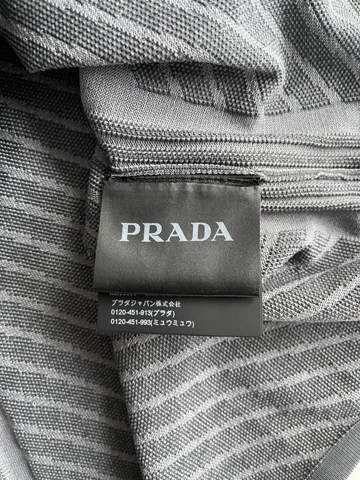 Prada $1.9K Prada Tech Knit Top Cardigan Size US M / EU 48-50 / 2 - 4 Thumbnail