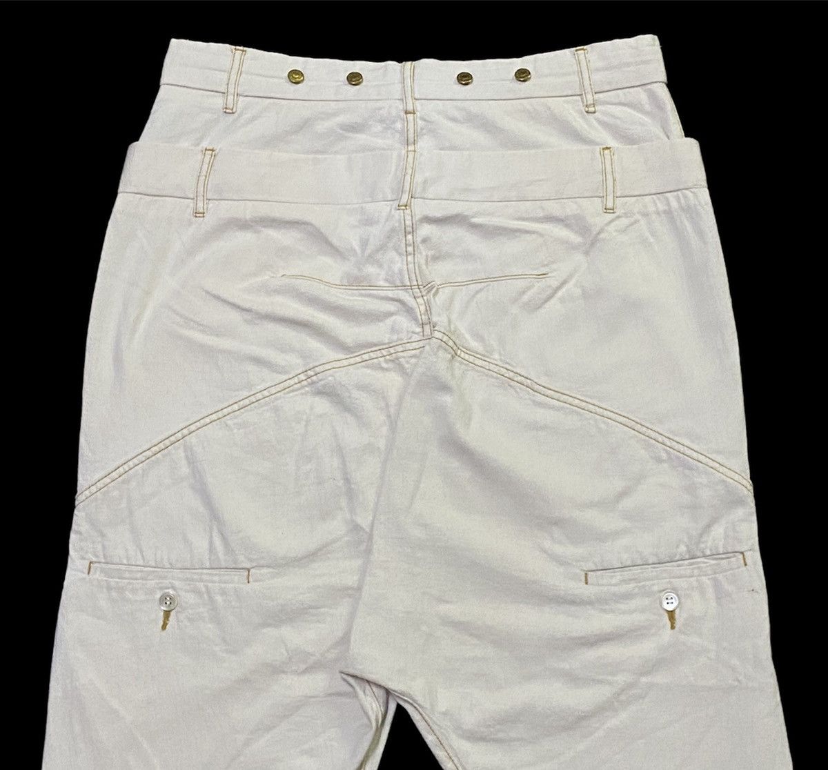 mercibeaucoup Mercibeaucoup Drop Crotch Trousers Pants Size US 34 / EU 50 - 25 Thumbnail