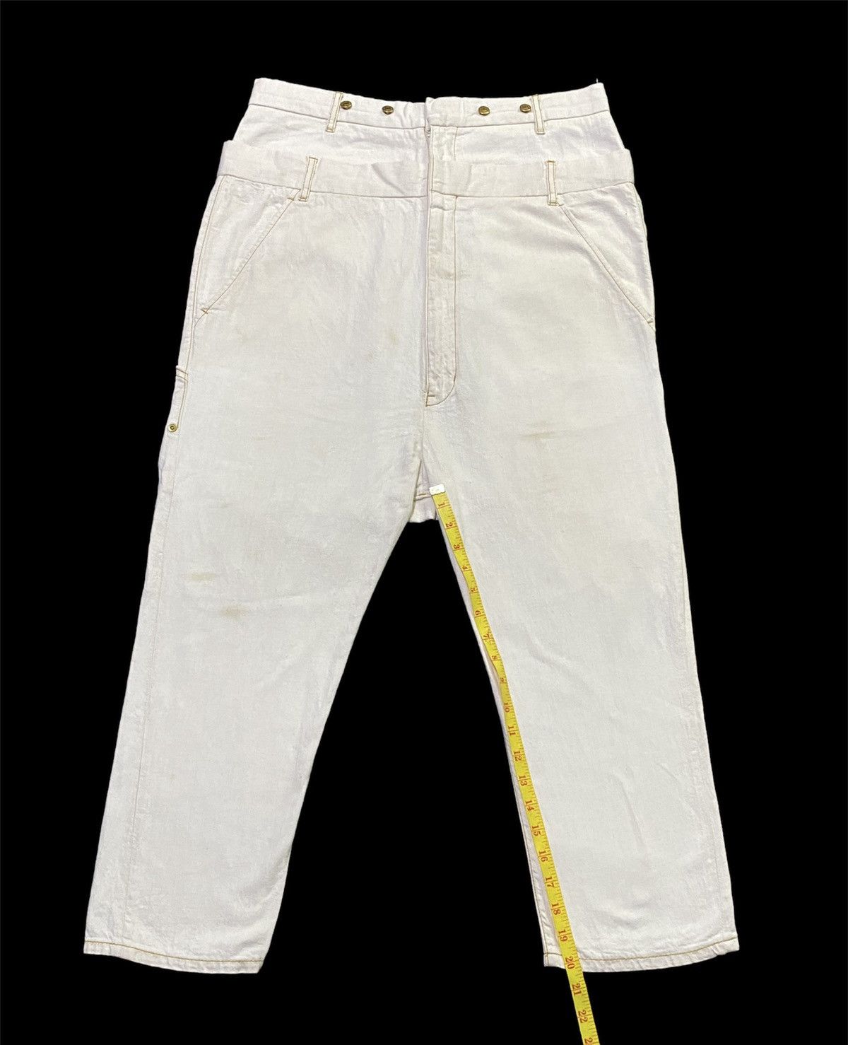 mercibeaucoup Mercibeaucoup Drop Crotch Trousers Pants Size US 34 / EU 50 - 7 Thumbnail