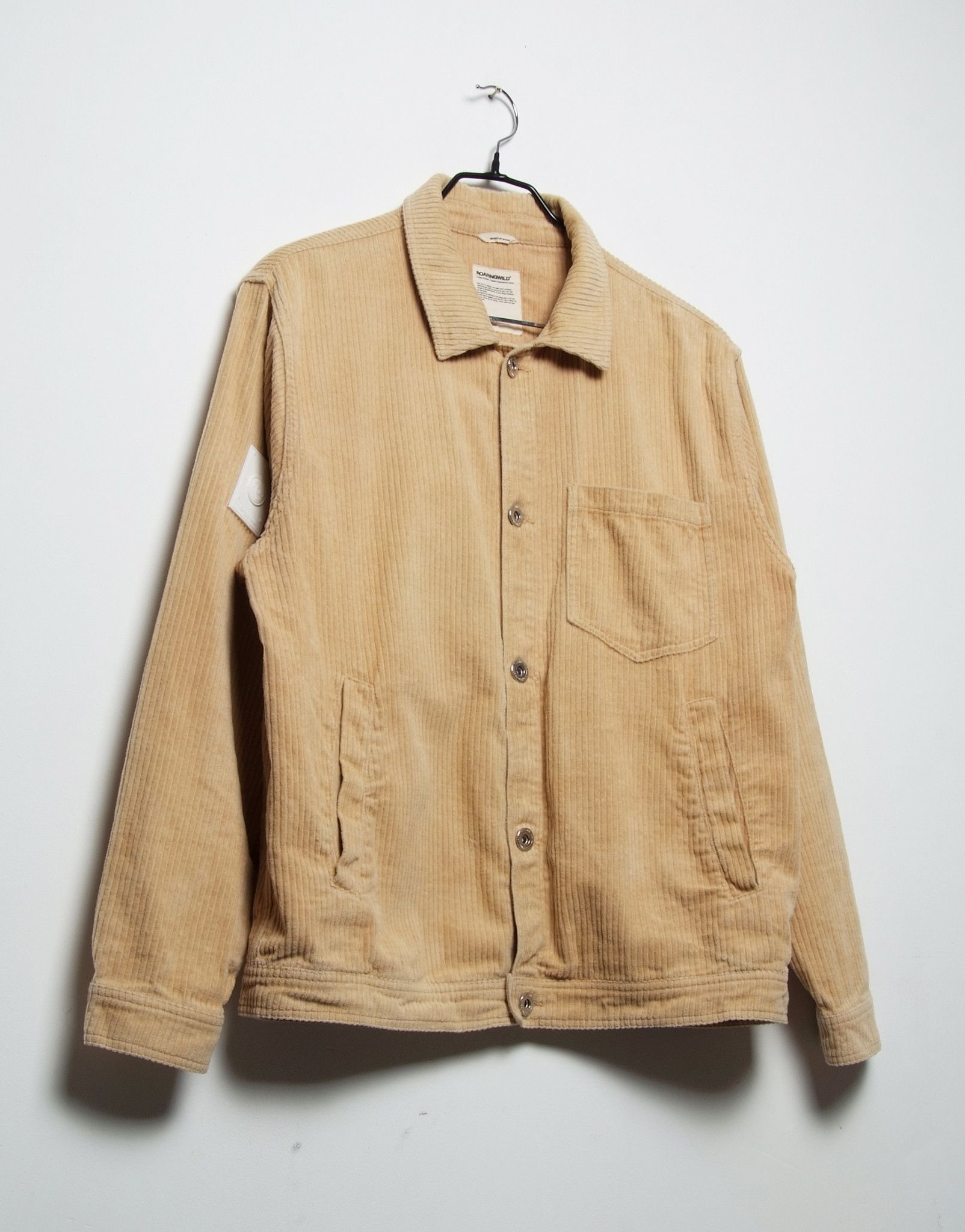 Japanese Brand Roaring Wild Corduroy Beige Jacket UNDERGROUND COUTURE RARE Size US M / EU 48-50 / 2 - 2 Thumbnail