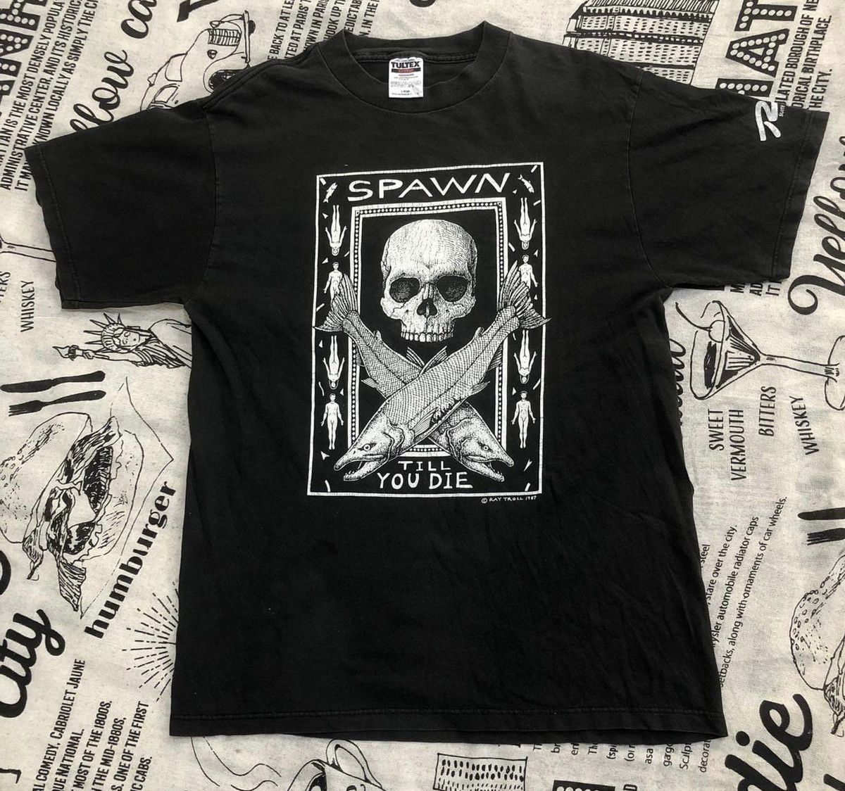 Vintage Vintage t-shirt Spawn Ray Troll 1985 | Grailed