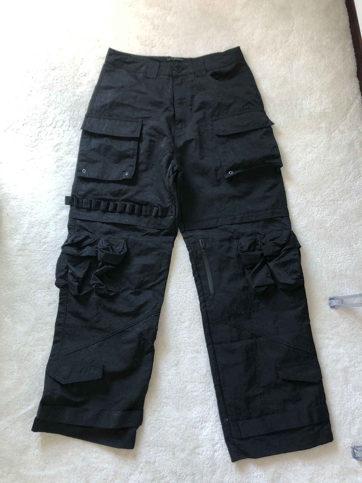 Jaded London Black Cargo Pants Size US 30 / EU 46 - 1 Thumbnail