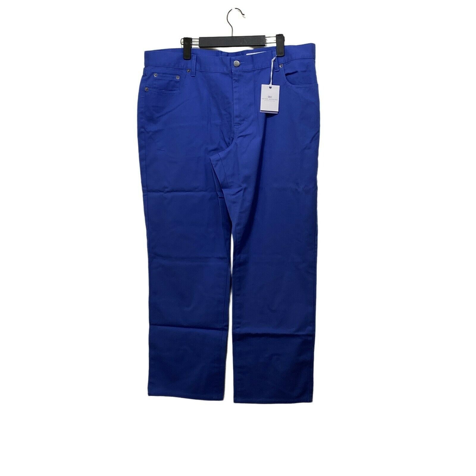 Peter Manning Peter Manning New York Men's Blue 5 Pocket Straight Jeans ...