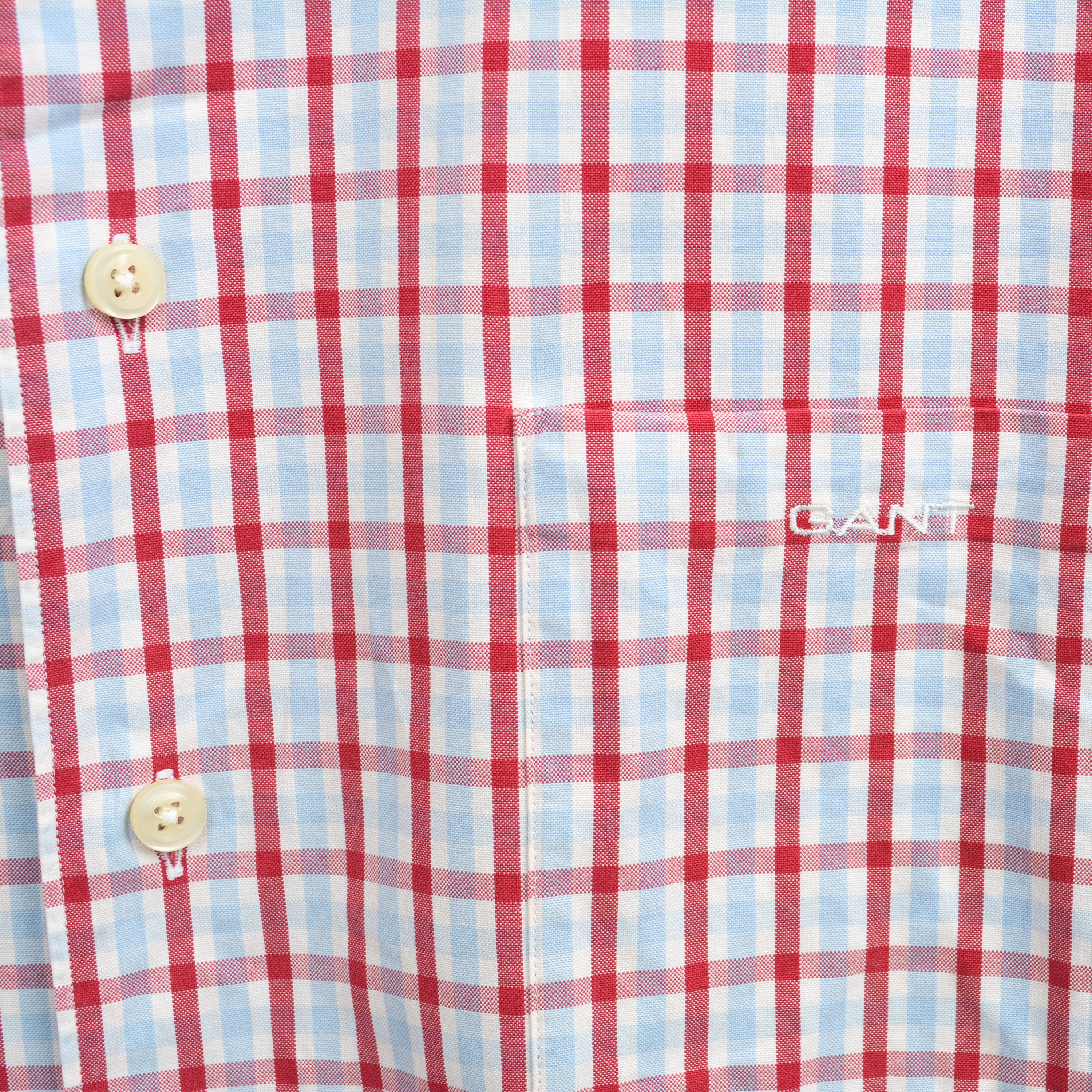 Peak Performance Casual Slim Shirt Check Tartan Long Sleeve Button Top Size US XL / EU 56 / 4 - 4 Thumbnail