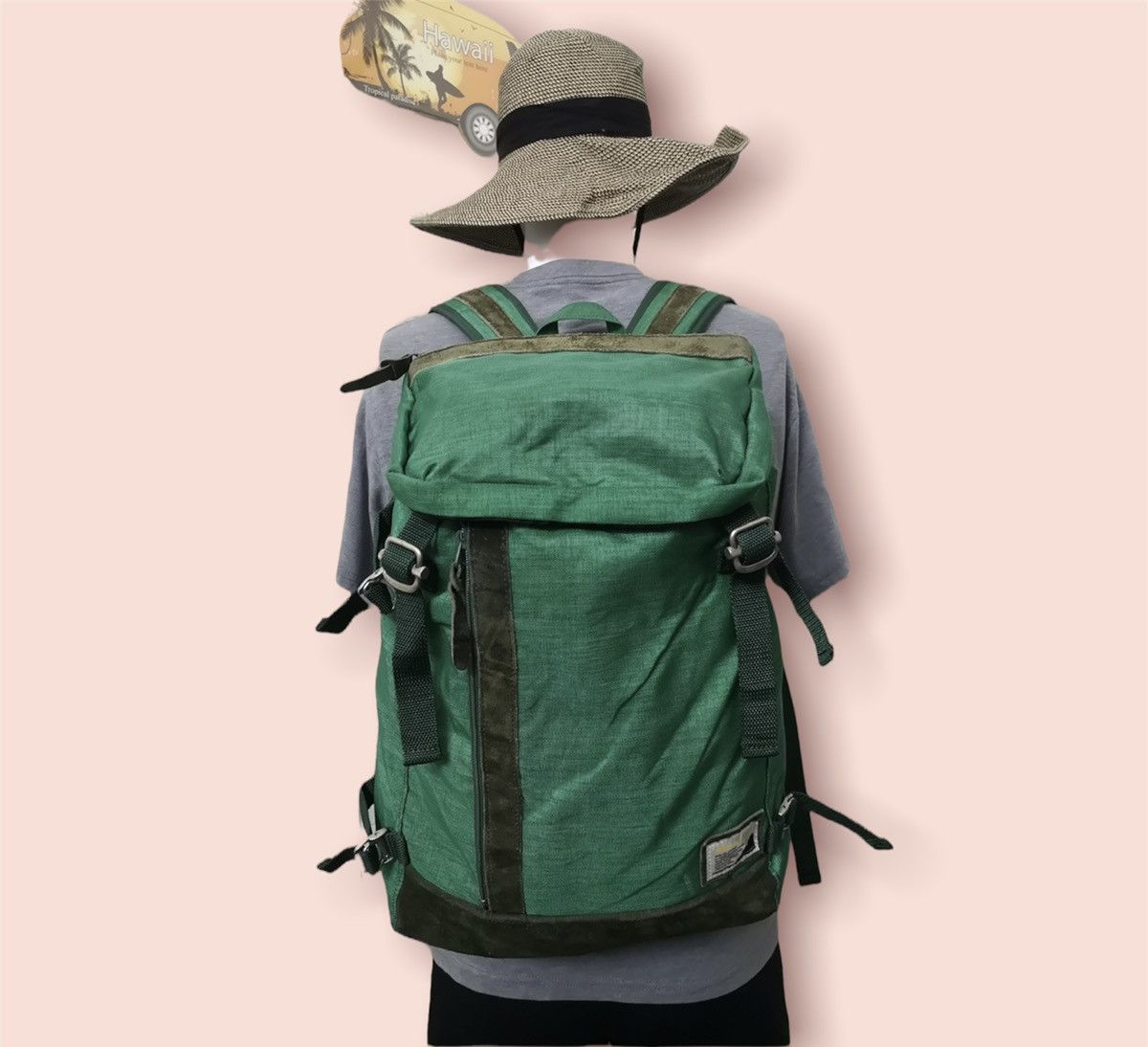 Japanese Brand × MasterPiece × Vintage RARE MASTERPIECE JAPAN TRAVEL BACKPACK Size ONE SIZE - 1 Thumbnail