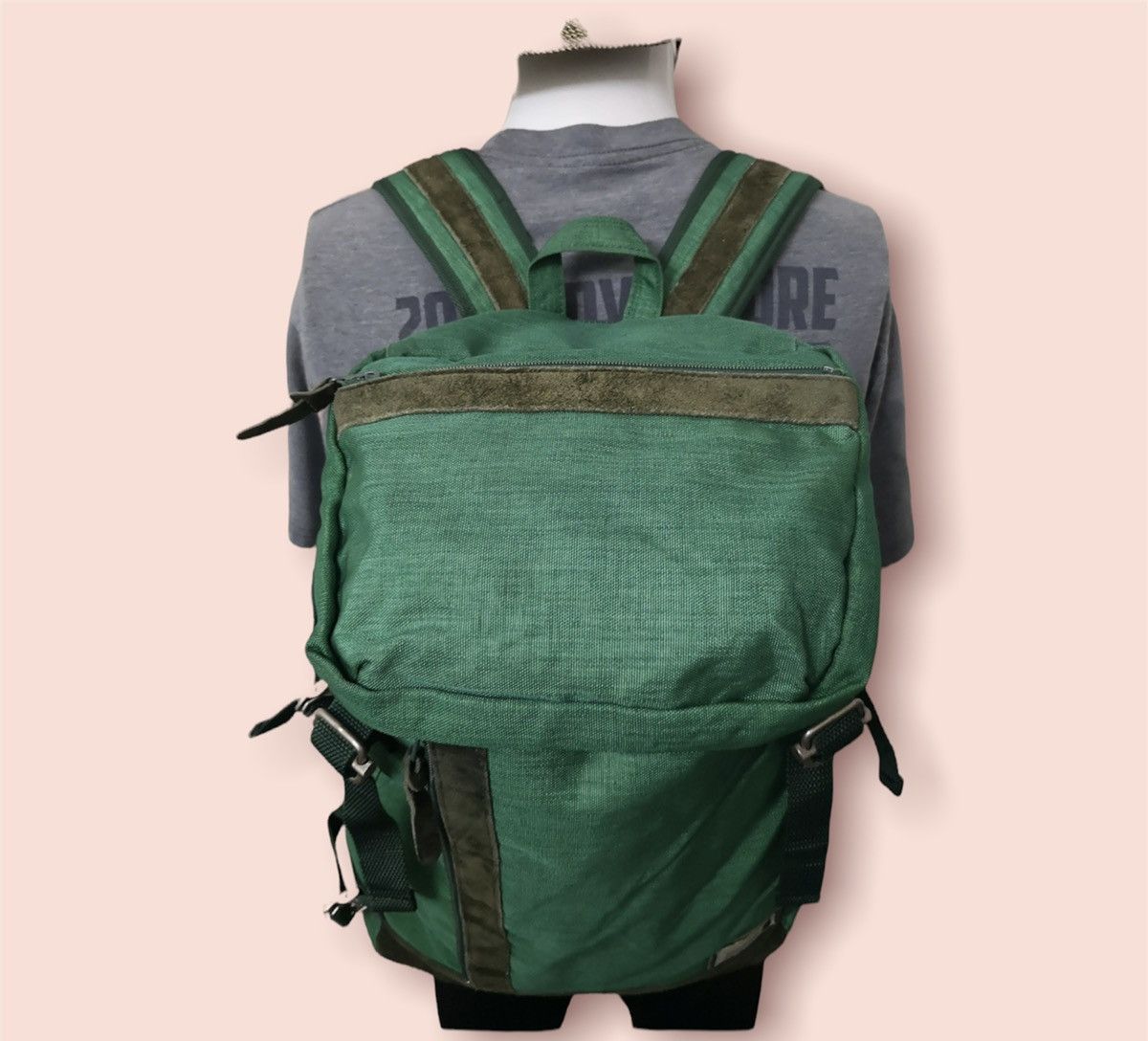 Japanese Brand × MasterPiece × Vintage RARE MASTERPIECE JAPAN TRAVEL BACKPACK Size ONE SIZE - 4 Thumbnail