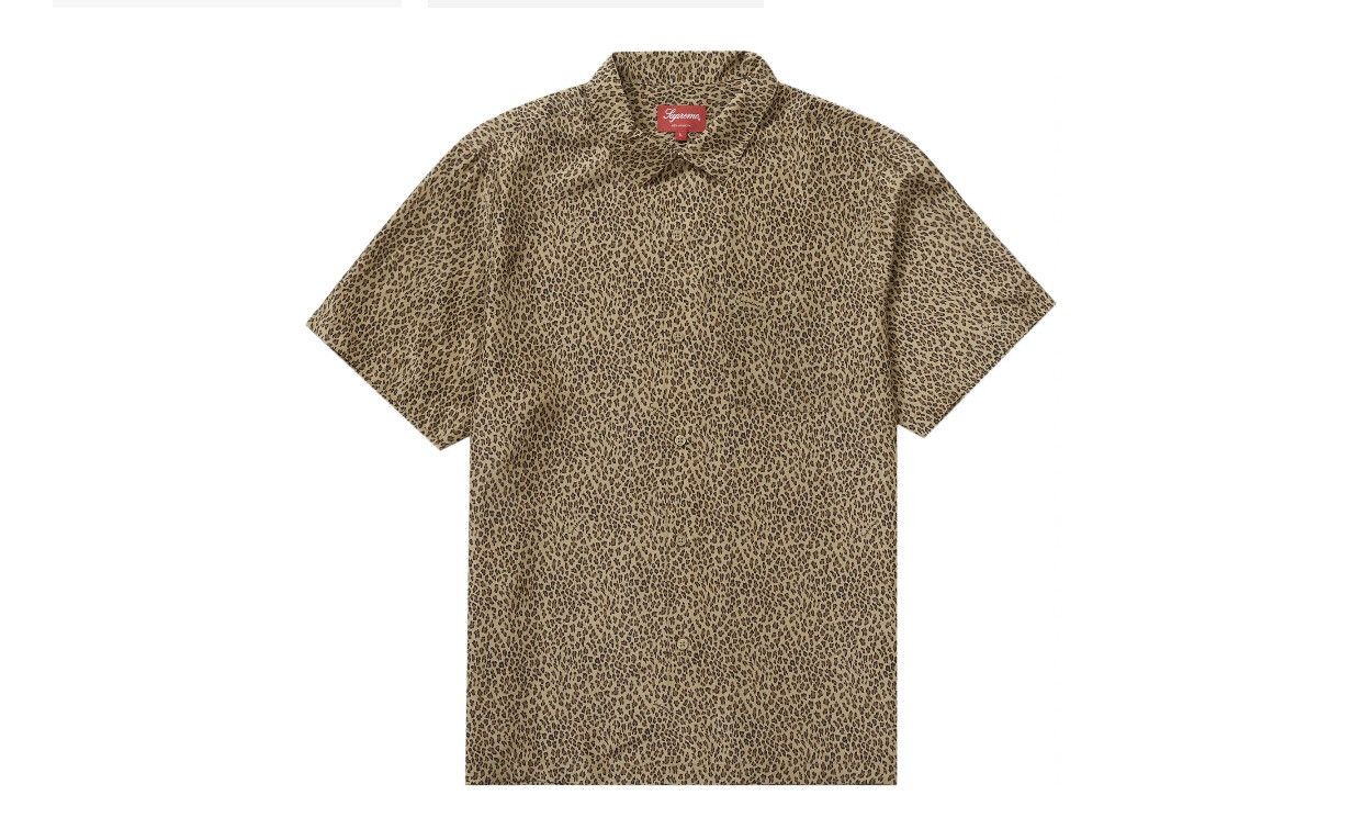 Supreme Supreme Leopard Silk S/S Shirt (Tan) Large Size US L / EU 52-54 / 3 - 3 Thumbnail