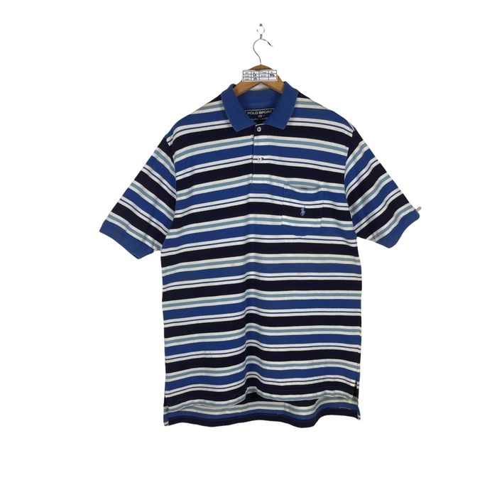 Polo Ralph Lauren Vintage 90s Polo Ralph Lauren Rugby Striped Polos ...