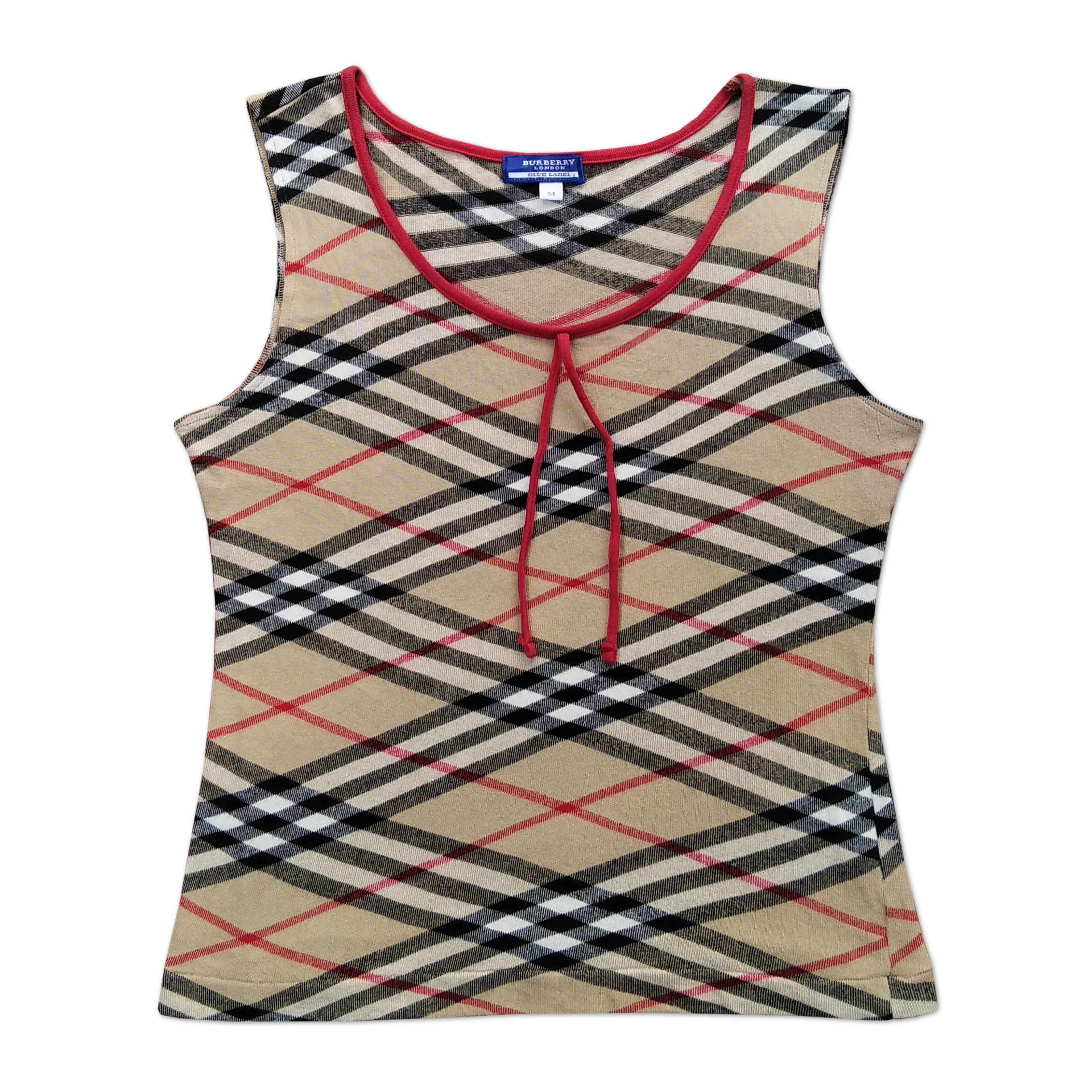 Vintage Vintage Burberry Nova Check Tank Tops Grailed 