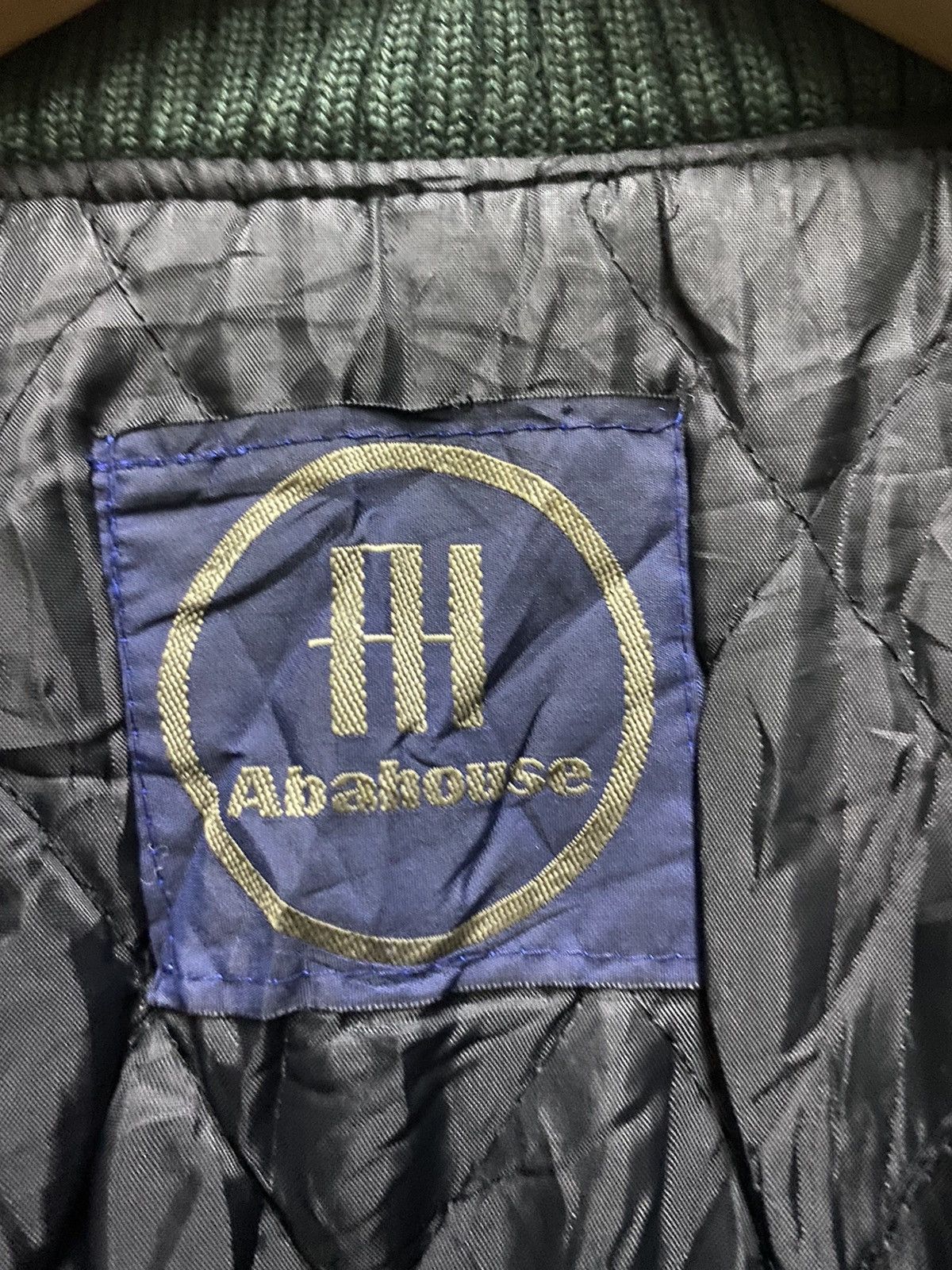 ABAHOUSE Vintage Abahouse Patches Varsity Leather Jacket Size US L / EU 52-54 / 3 - 12 Thumbnail