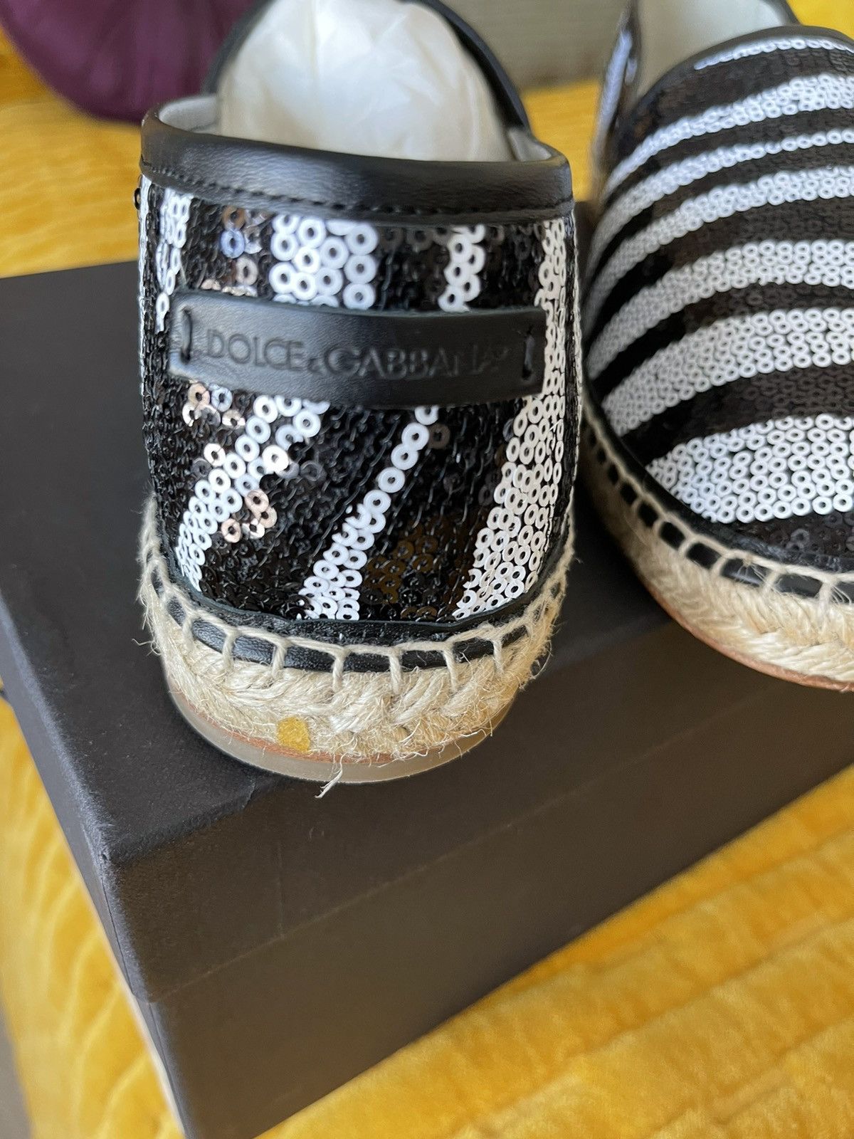 Dolce & Gabbana DOLCE & GABBANA ZEBRA PRINT SLIP ON Size US 11 / EU 44 - 5 Thumbnail