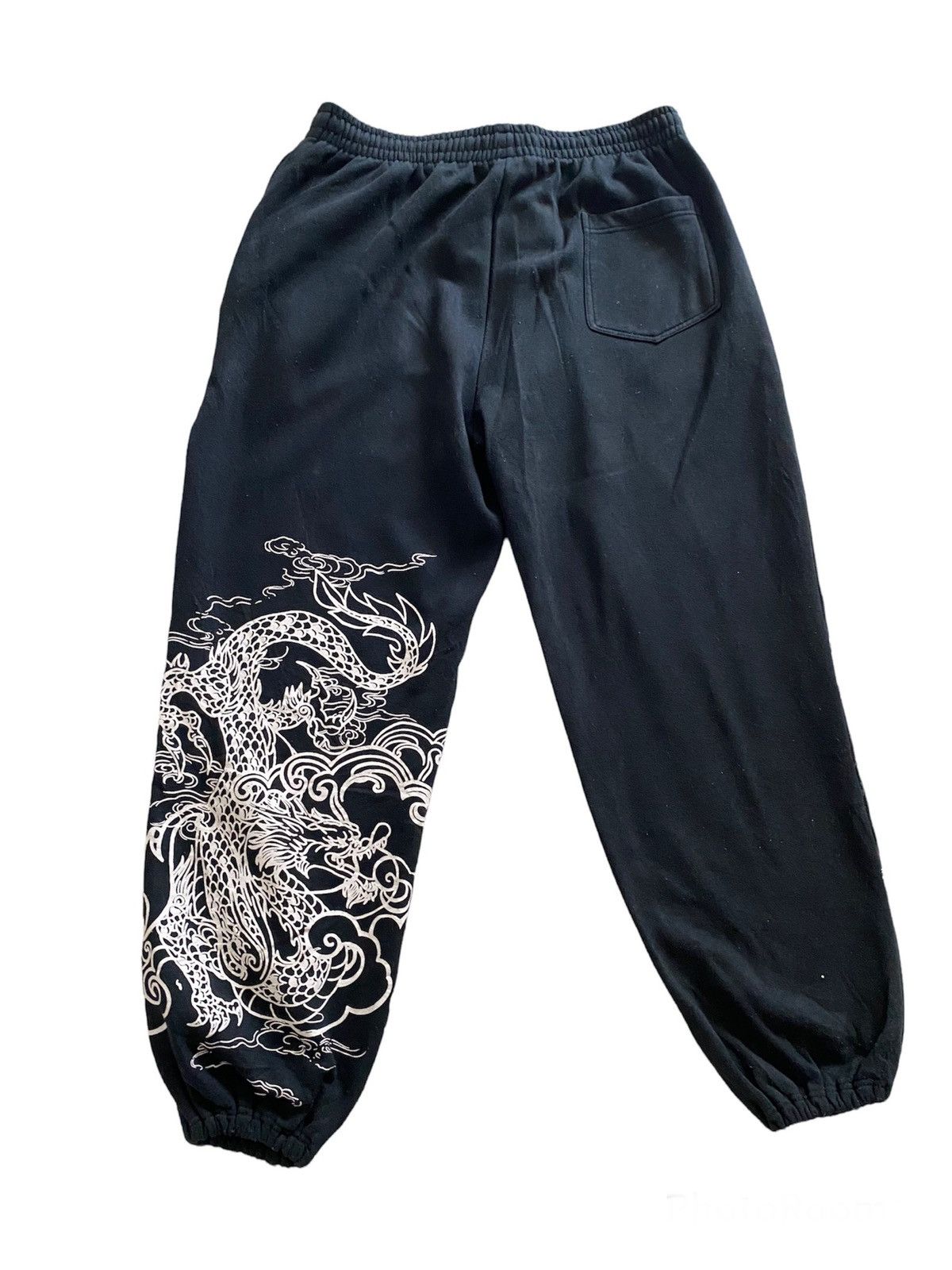 Japanese Brand × Vintage 🇯🇵JAPAN Dragon Pants Big Logo Oversized Rapper design Size US 34 / EU 50 - 3 Thumbnail
