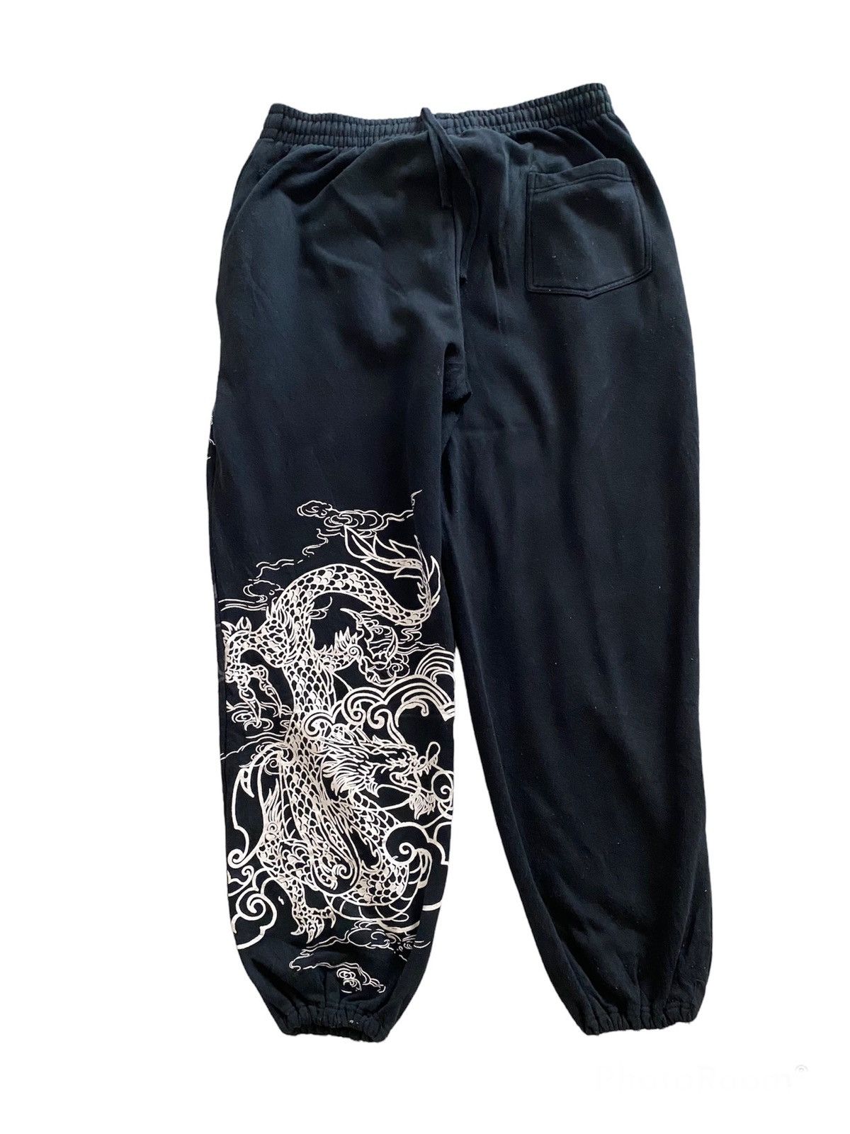 Japanese Brand × Vintage 🇯🇵JAPAN Dragon Pants Big Logo Oversized Rapper design Size US 34 / EU 50 - 6 Thumbnail