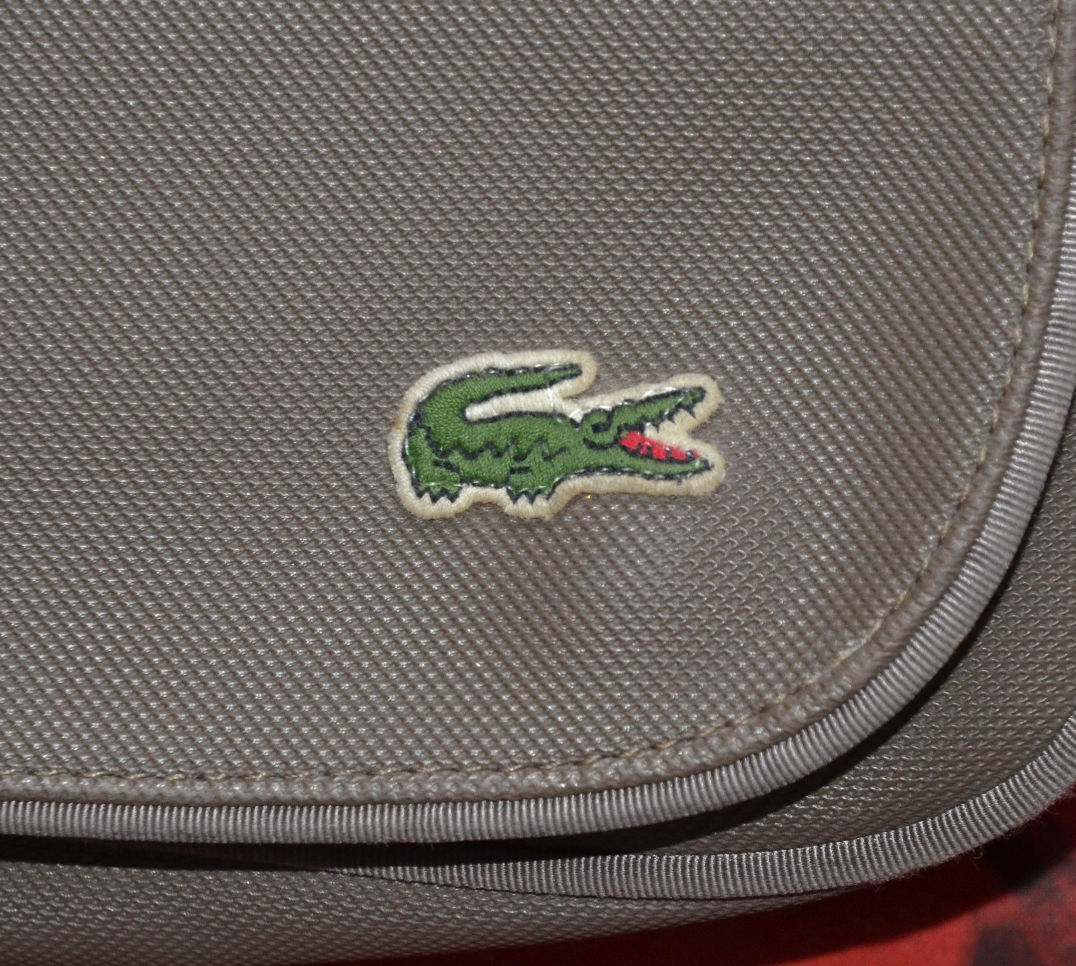 Lacoste Lacoste PVC Messenger Unisex Bag Luxury Fashion Accessories Size ONE SIZE - 16 Thumbnail