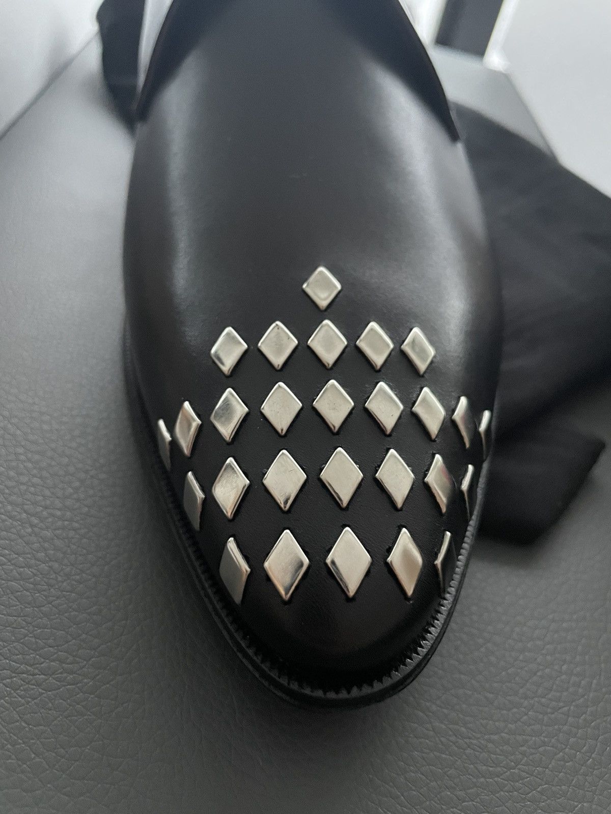 Celine × Hedi Slimane Celine by Hedi Slimane Runway Studded Derby New Size US 12 / EU 45 - 10 Thumbnail