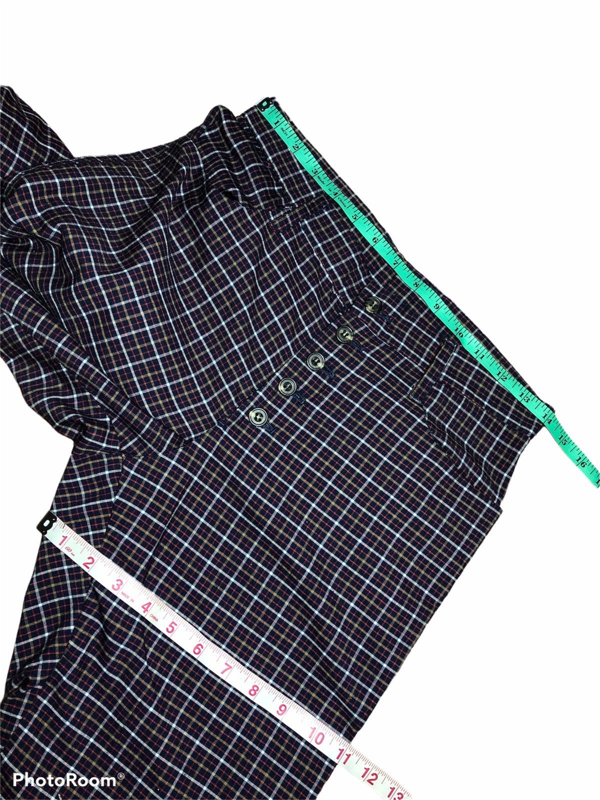 Japanese Brand × Vintage THE GABRIEL CHELSEA SMALL PLAID PANTS Size US 28 / EU 44 - 8 Thumbnail