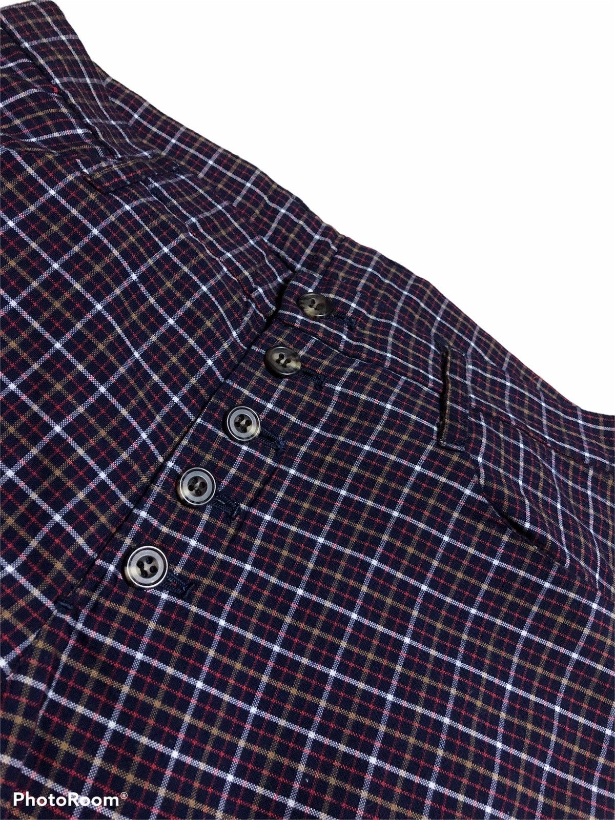Japanese Brand × Vintage THE GABRIEL CHELSEA SMALL PLAID PANTS Size US 28 / EU 44 - 3 Thumbnail