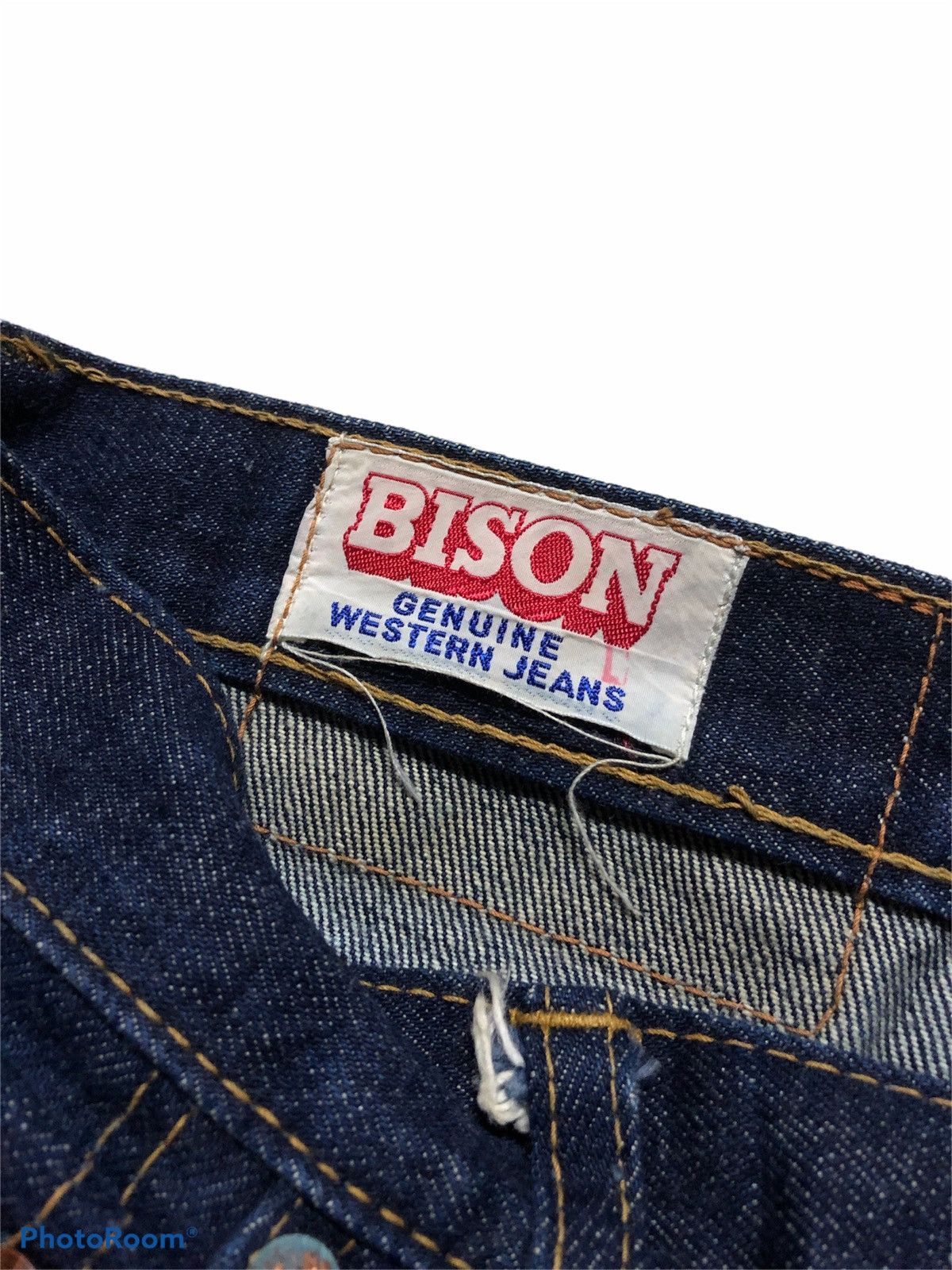 Japanese Brand × Vintage VINTAGE BISON FLARE DENIM Size US 31 - 3 Thumbnail