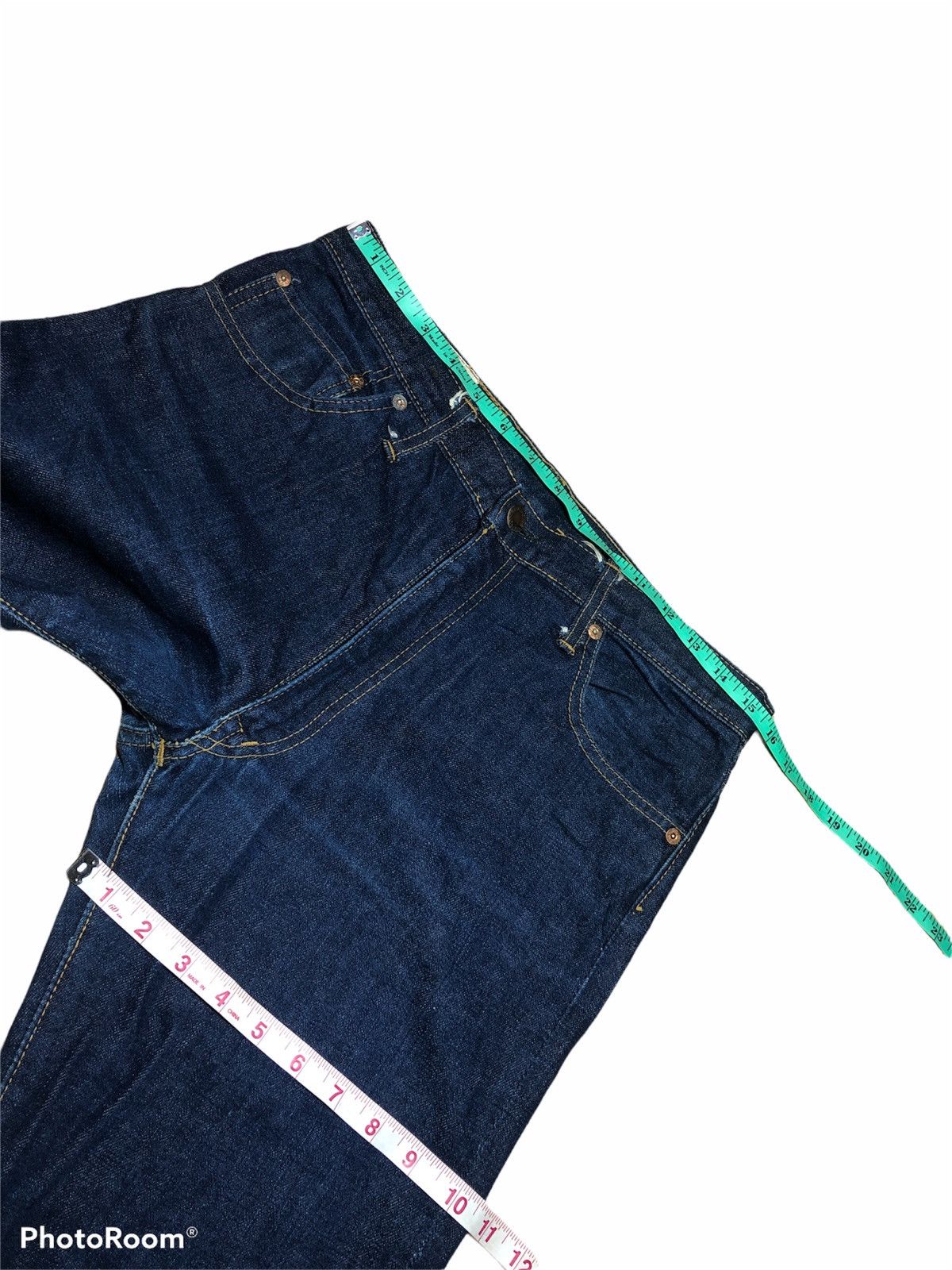 Japanese Brand × Vintage VINTAGE BISON FLARE DENIM Size US 31 - 5 Thumbnail